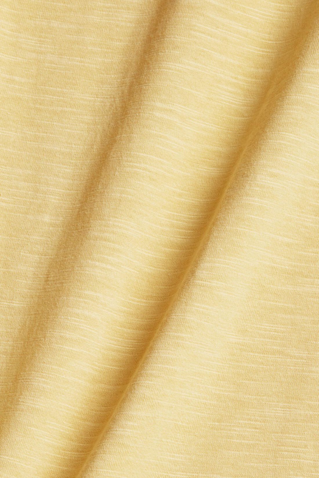 Basic-T-Shirt aus Bio-Baumwoll-Mix