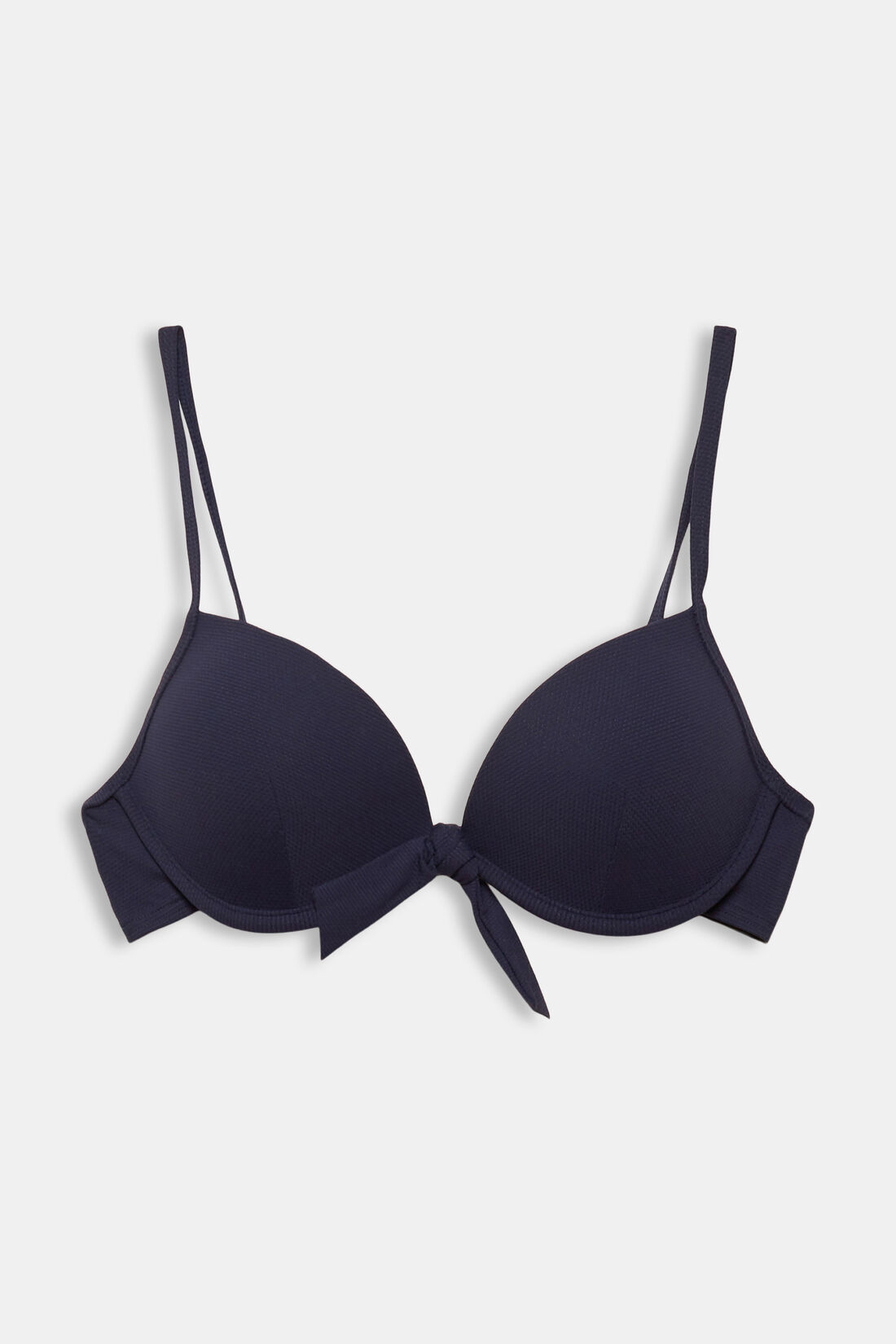 Recycelt: B&uuml;gel-Bikini mit Struktur