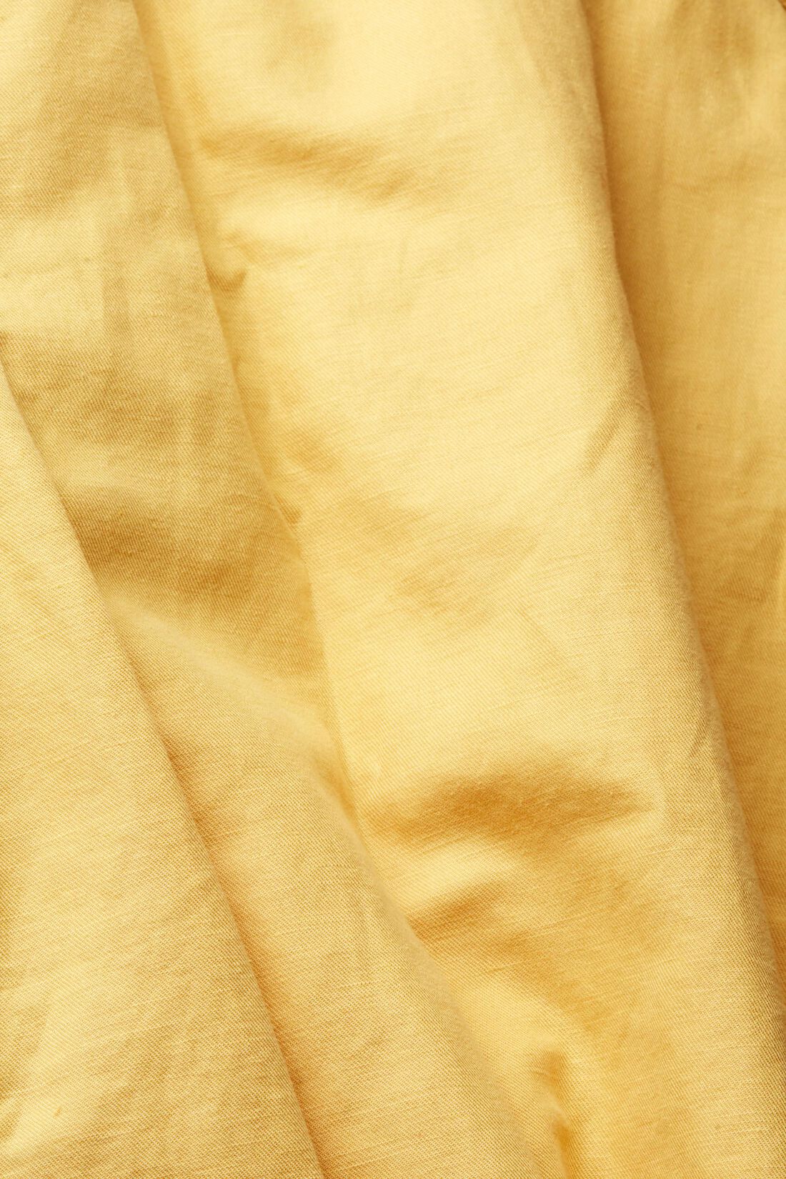 Aus Leinen-Mix: Oversize-Hemd