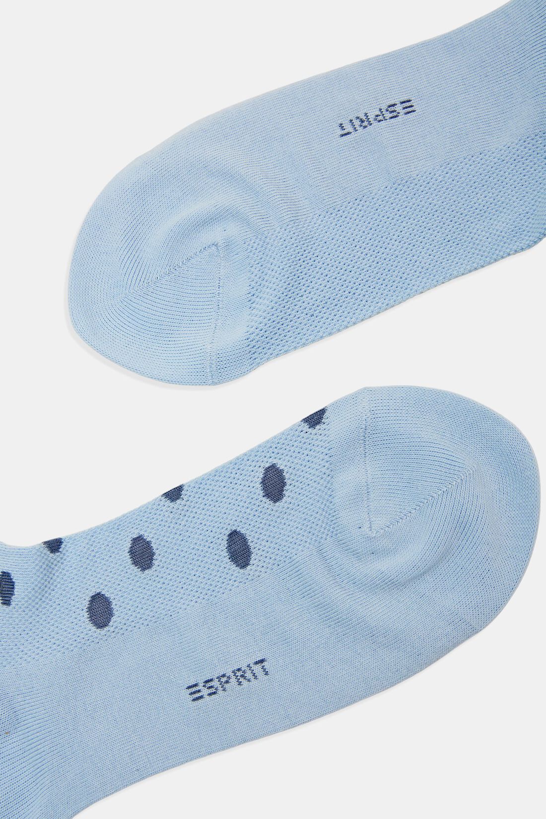 2er-Set Sneakersocken mit Mesh, Bio-Baumwolle