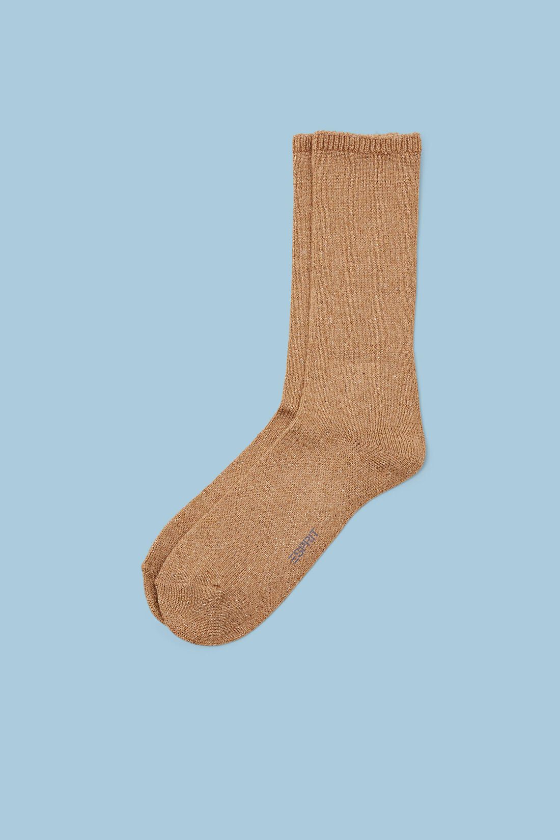 Glitzernde Stiefelsocken aus Wollmix