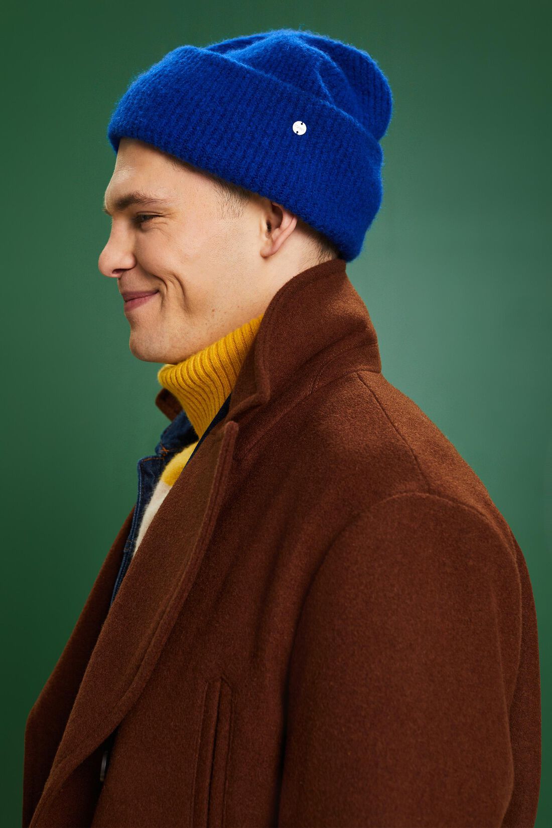 Zweireihiger Peacoat aus Wolle