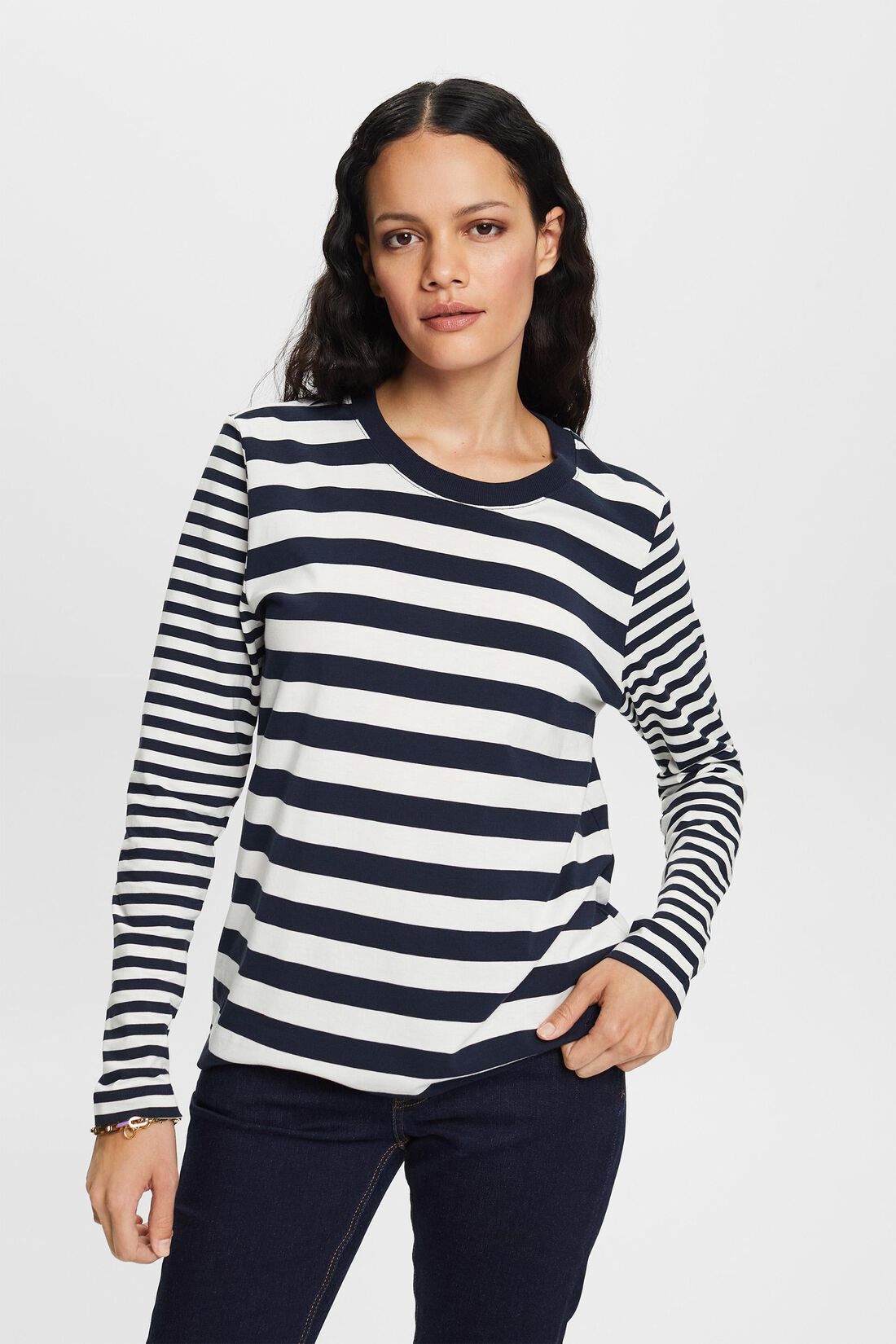 Longsleeve mit Streifen