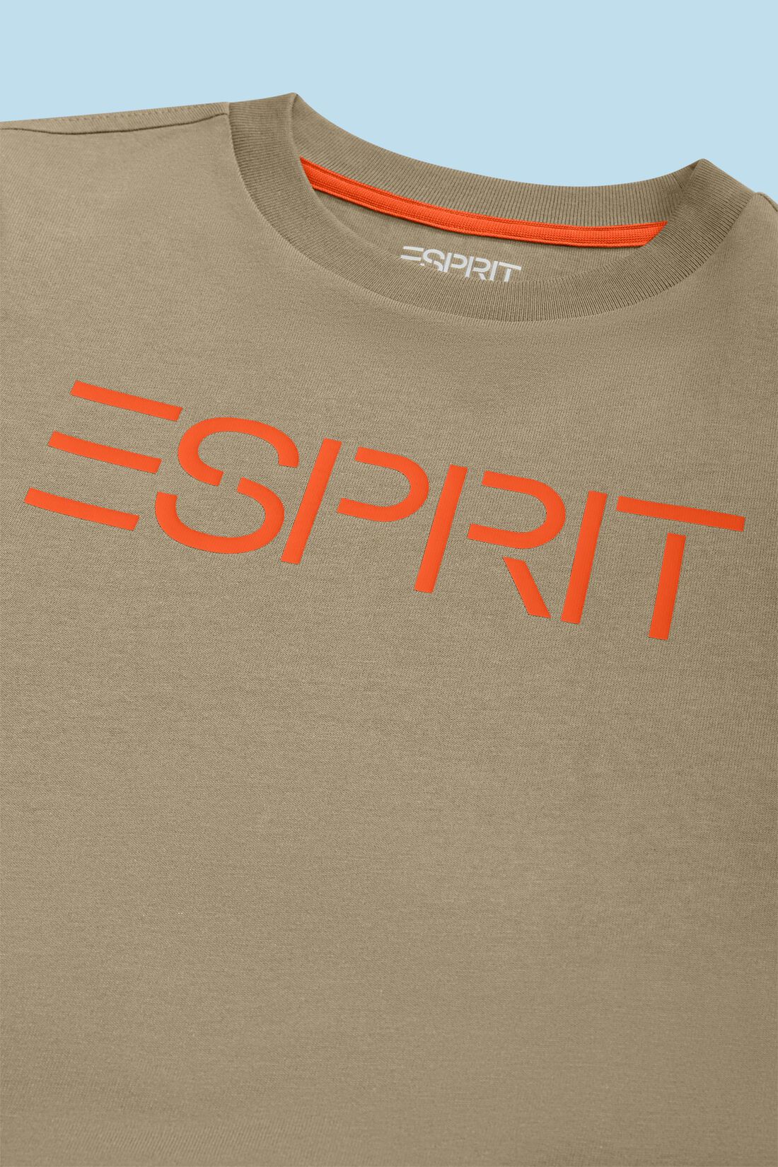 T-Shirt aus Bio-Baumwolle mit Logo