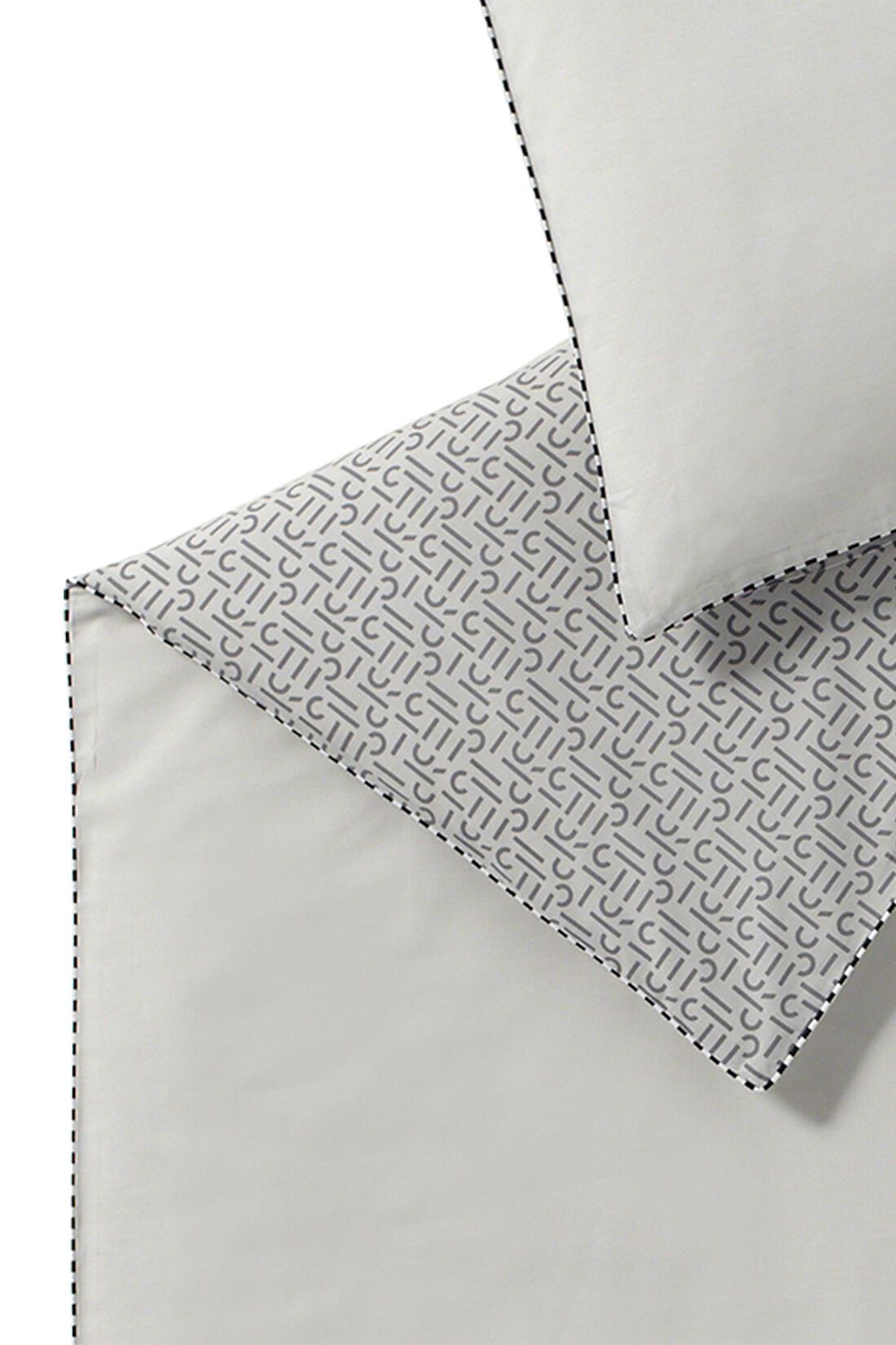Renforc&eacute;-Bettw&auml;sche mit Print, 100% Baumwolle
