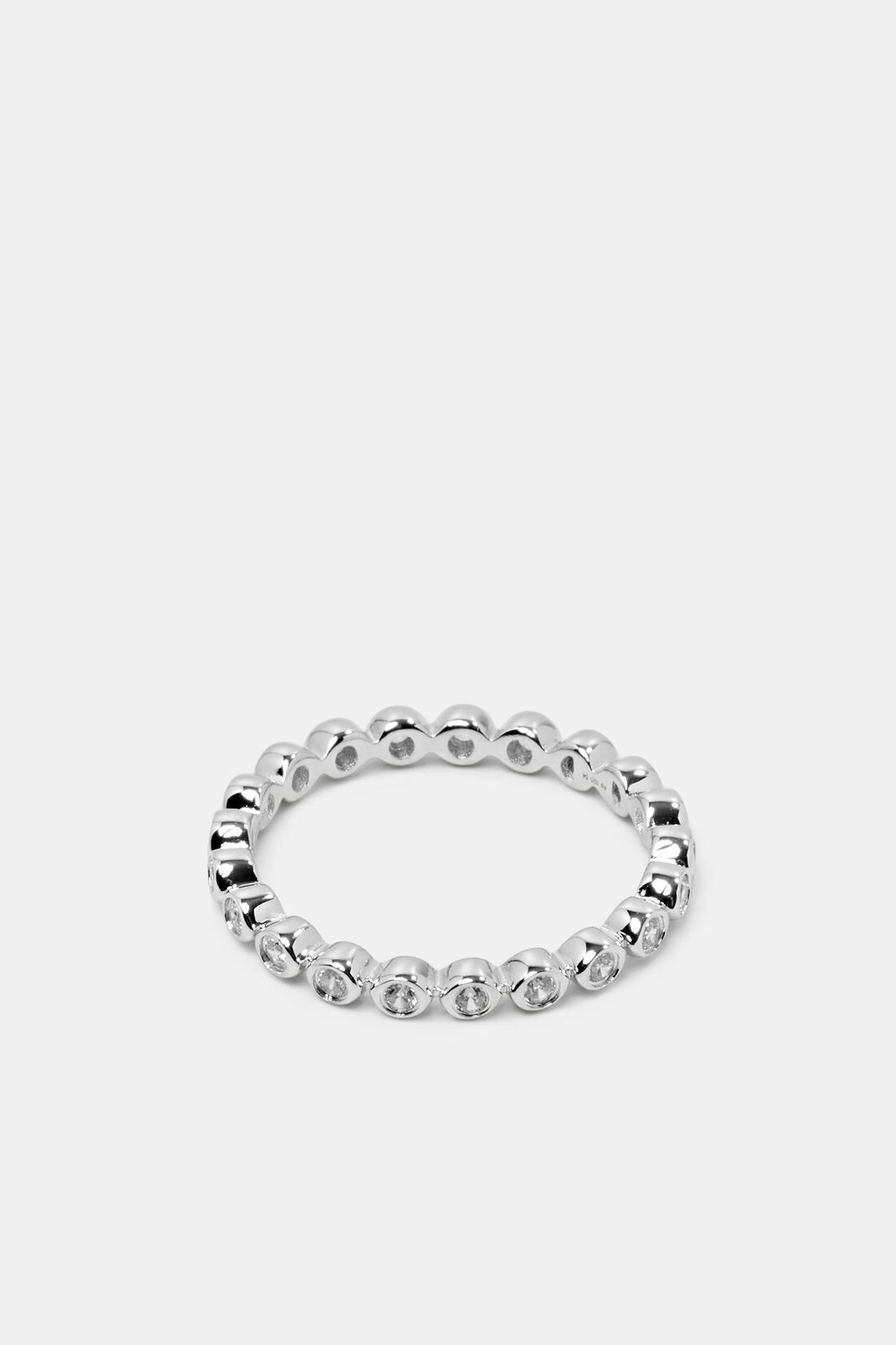 Zirkoniaring aus Sterlingsilber