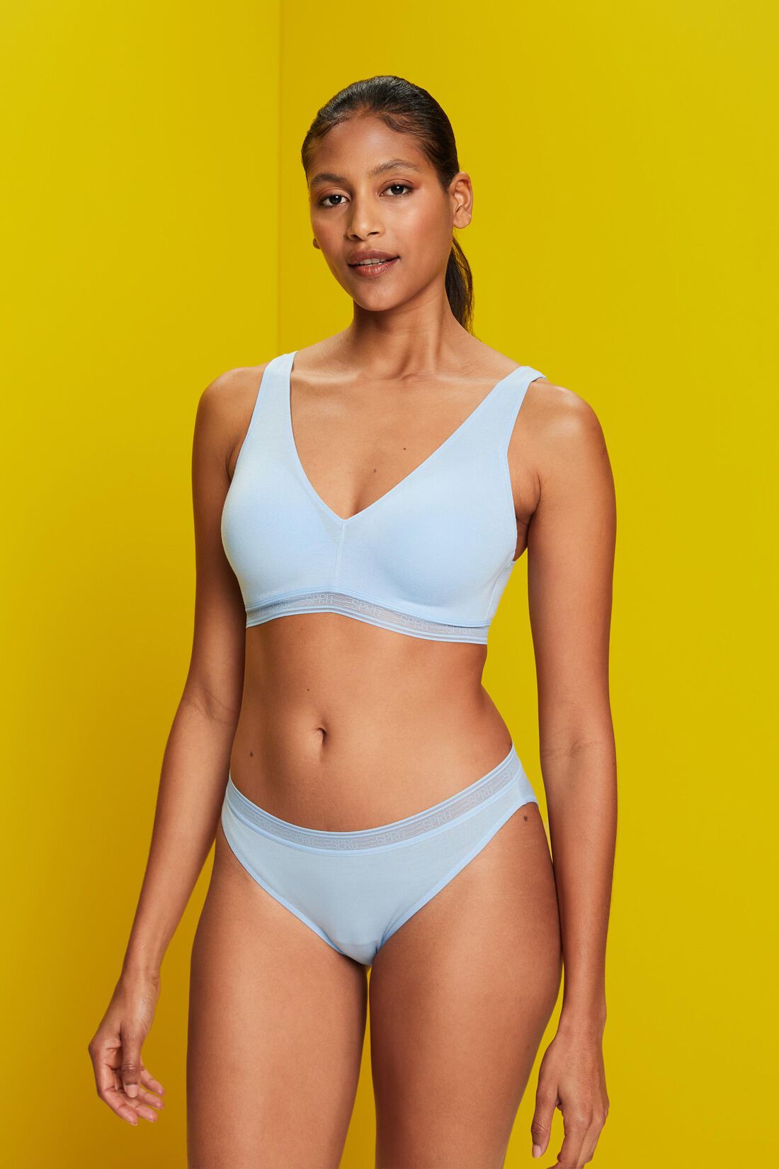 Recycelt: Mini-Slip mit Logo