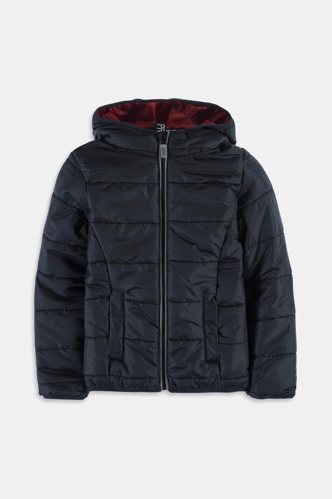 Wattierte Steppjacke mit Kapuze