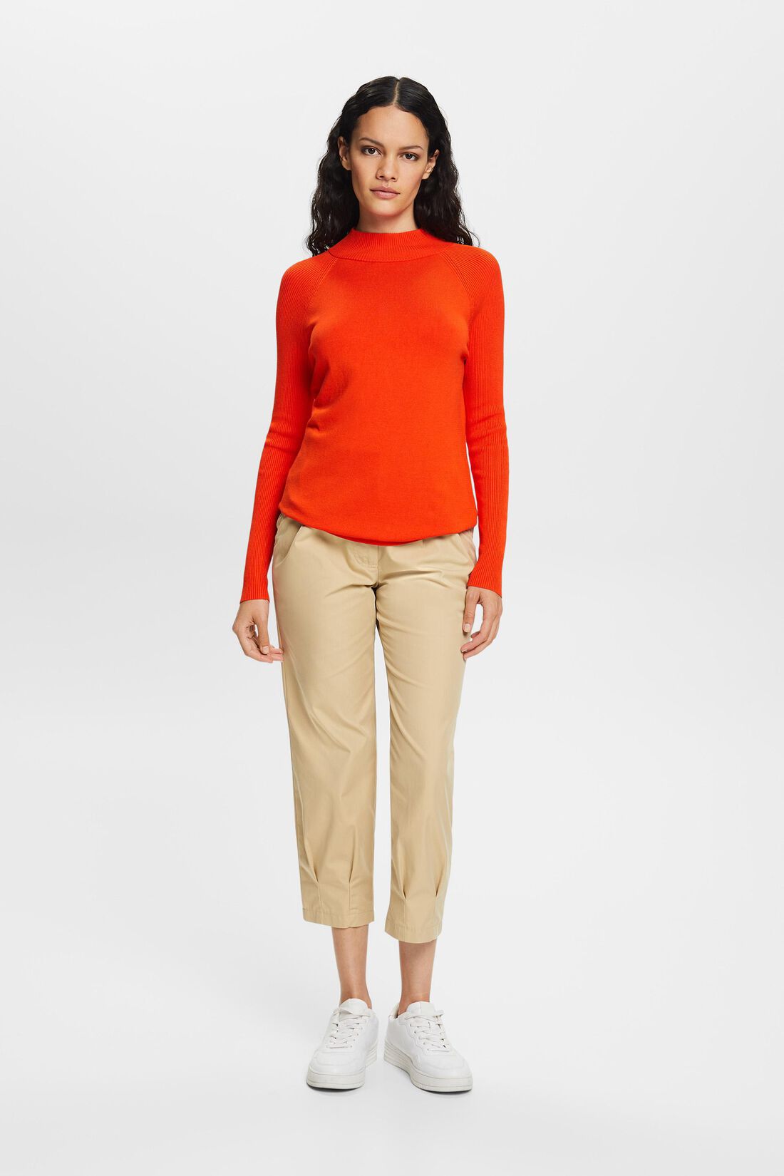 Pullover mit Stehkragen, LENZING&trade; ECOVERO&trade;
