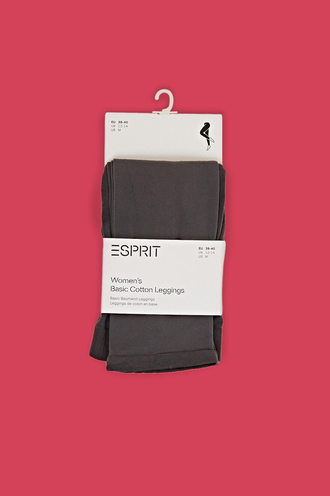 Blickdichte Leggings, Baumwoll-Mix