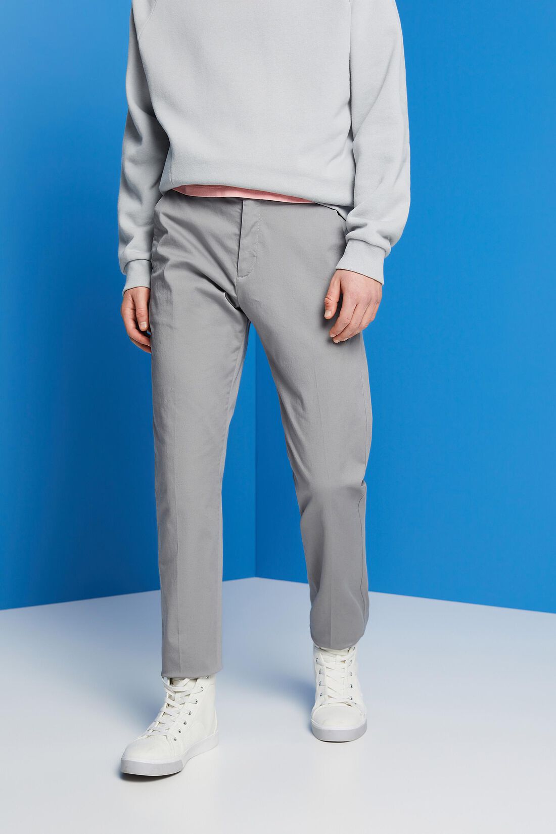 Stretch-Chino aus Baumwolle