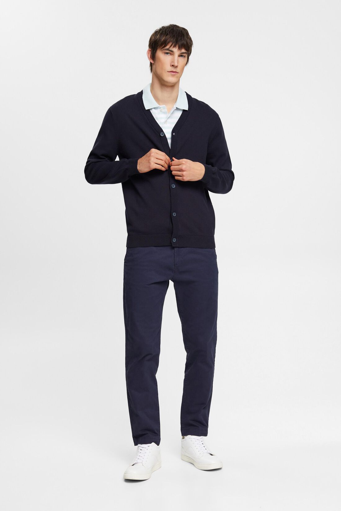 Gestreiftes Slim-Fit-Poloshirt