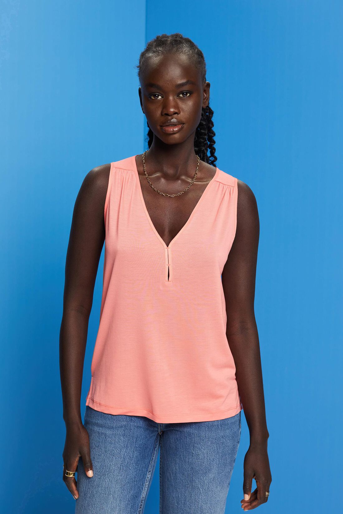 Top aus Jersey, TENCEL&trade; Lyocell