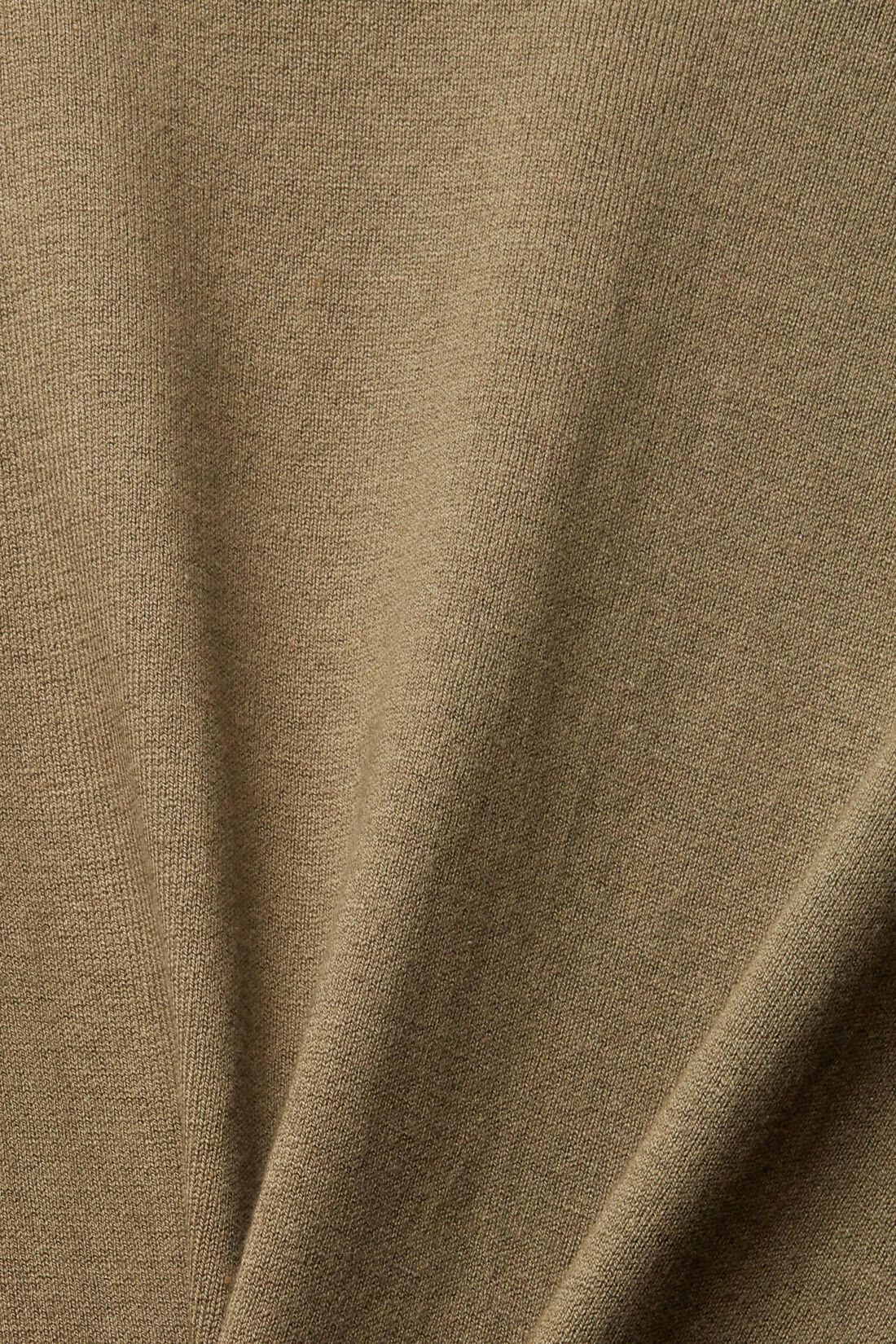 Knielanges Strickkleid