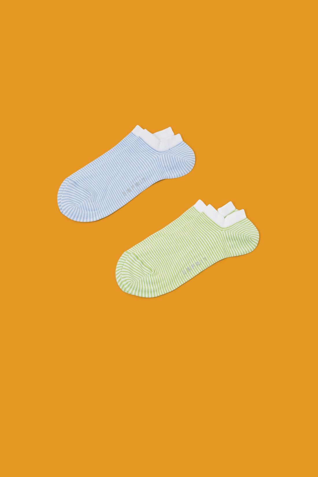 Doppelpack Sneakersocken, Bio-Baumwolle