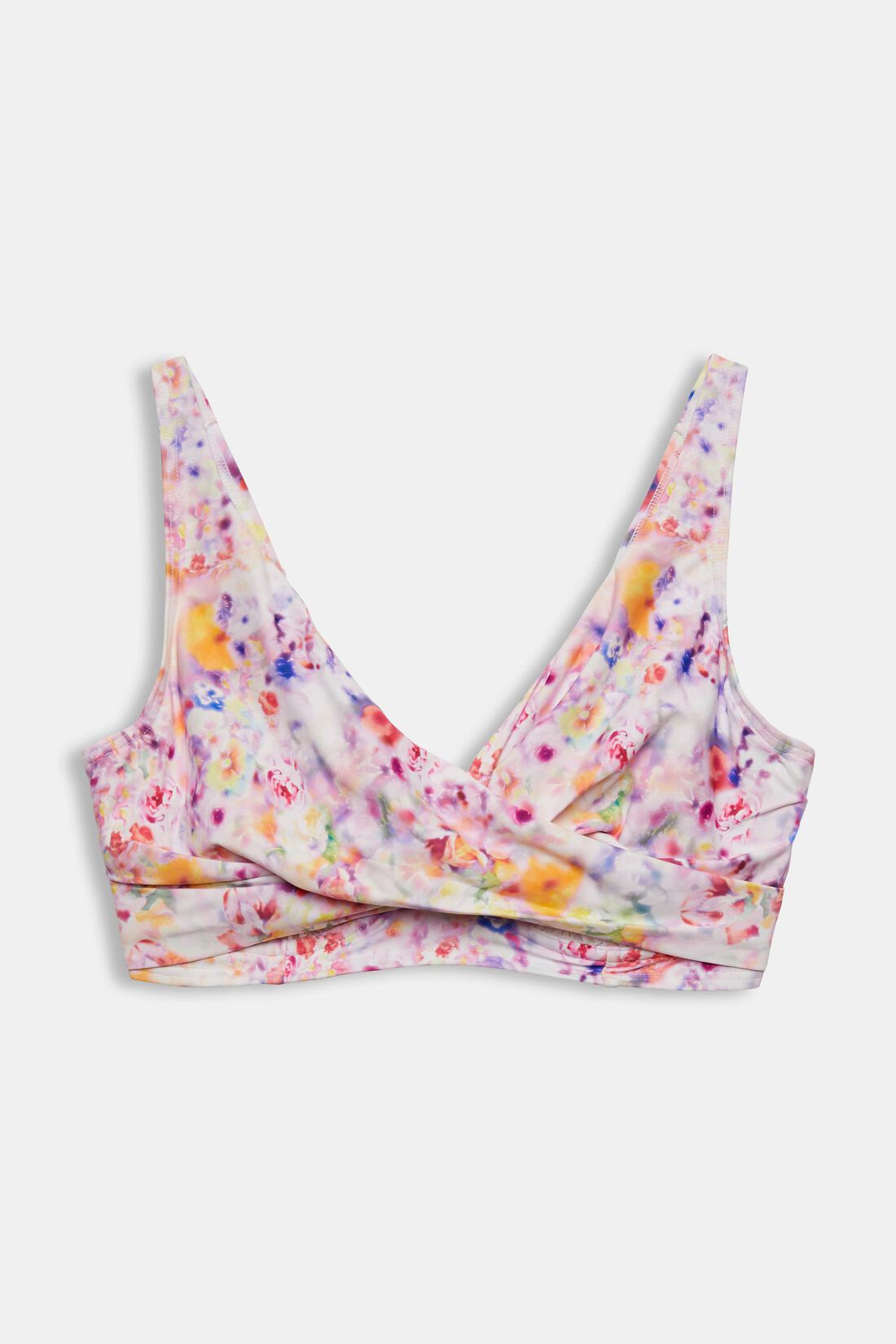 Bikinitop mit Blumenprint f&uuml;r gro&szlig;e Cups