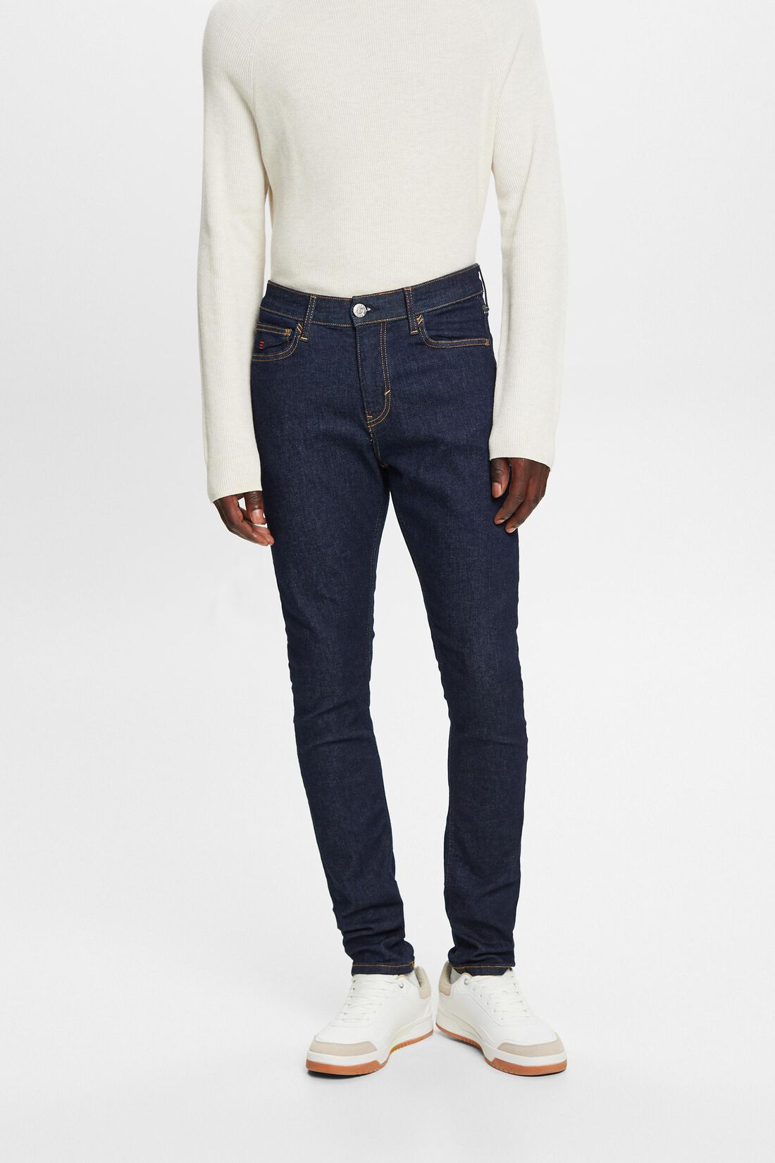 Skinny Jeans mit mittlerer Bundh&ouml;he