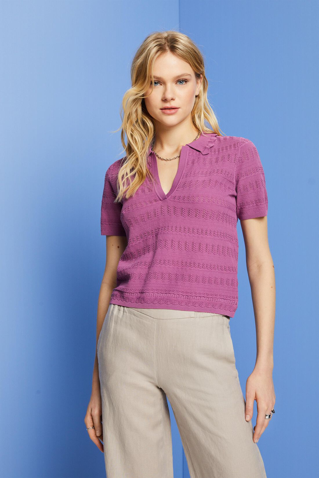 Pullover mit kurzen &Auml;rmeln