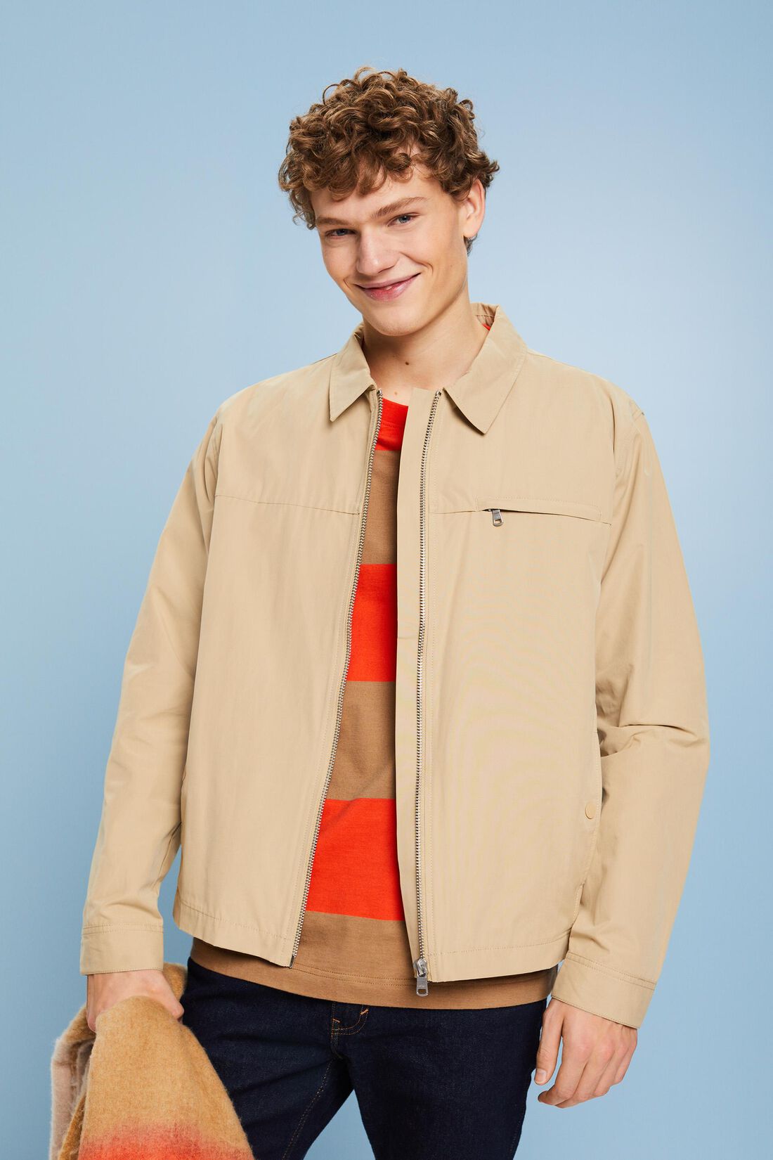 Jacke mit Rei&szlig;verschluss