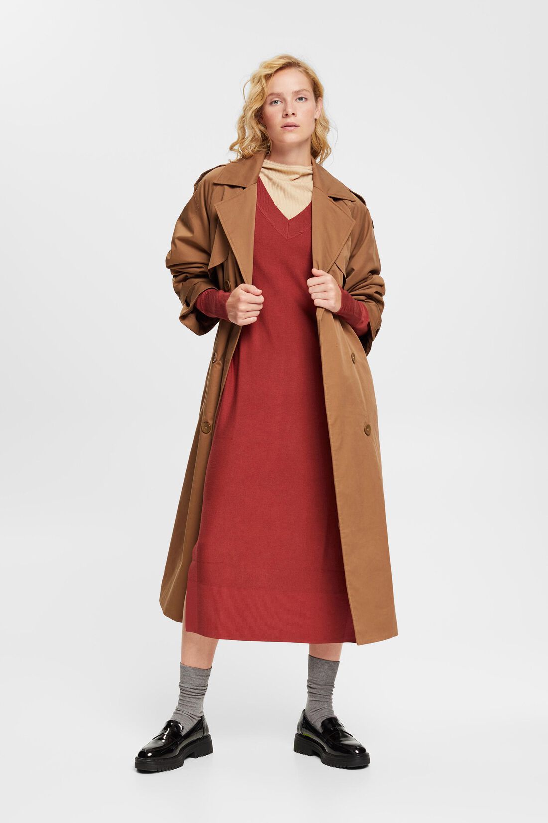 Halblanges Pulloverkleid