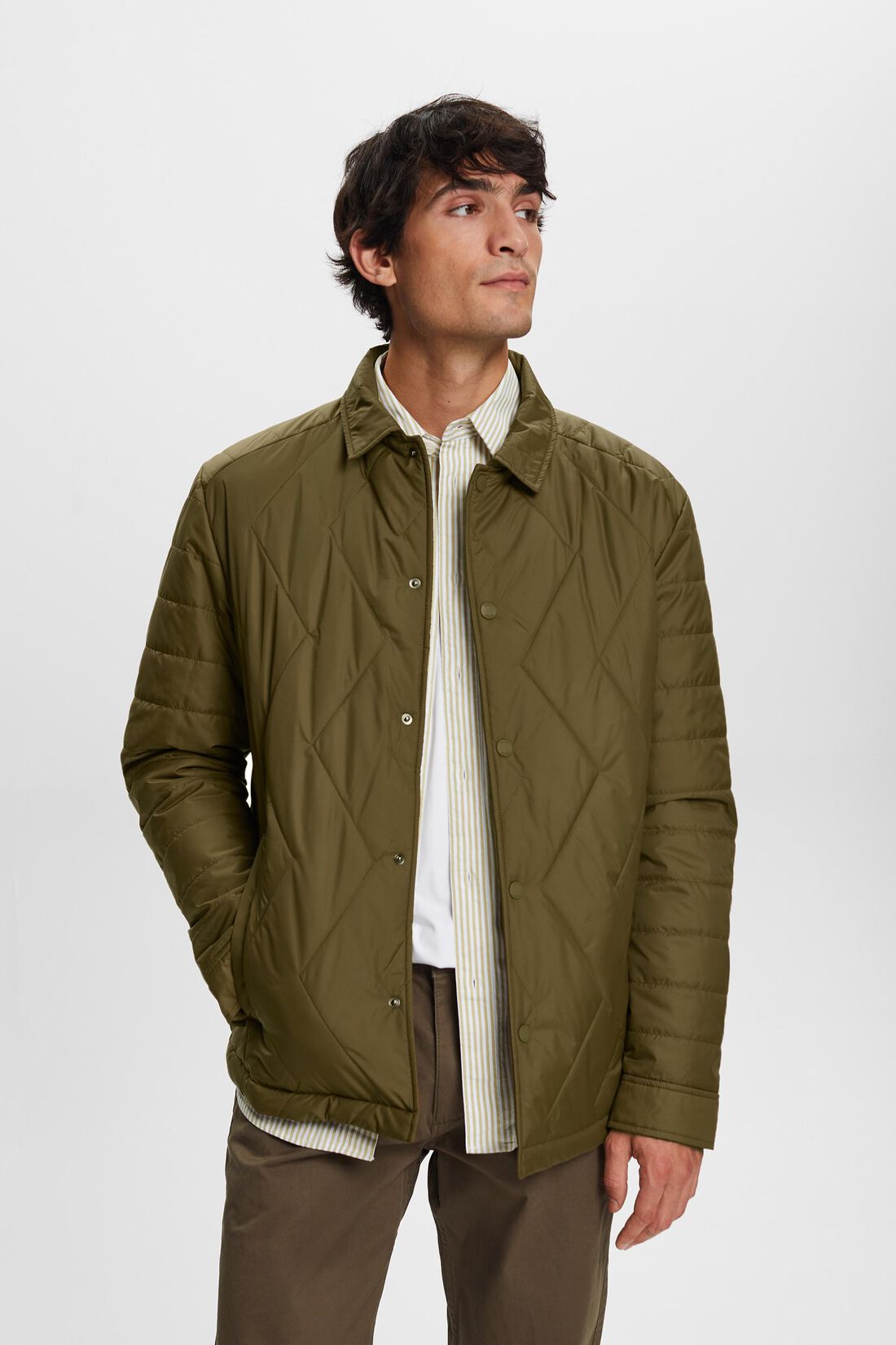 Recycelt: Leichte Steppjacke