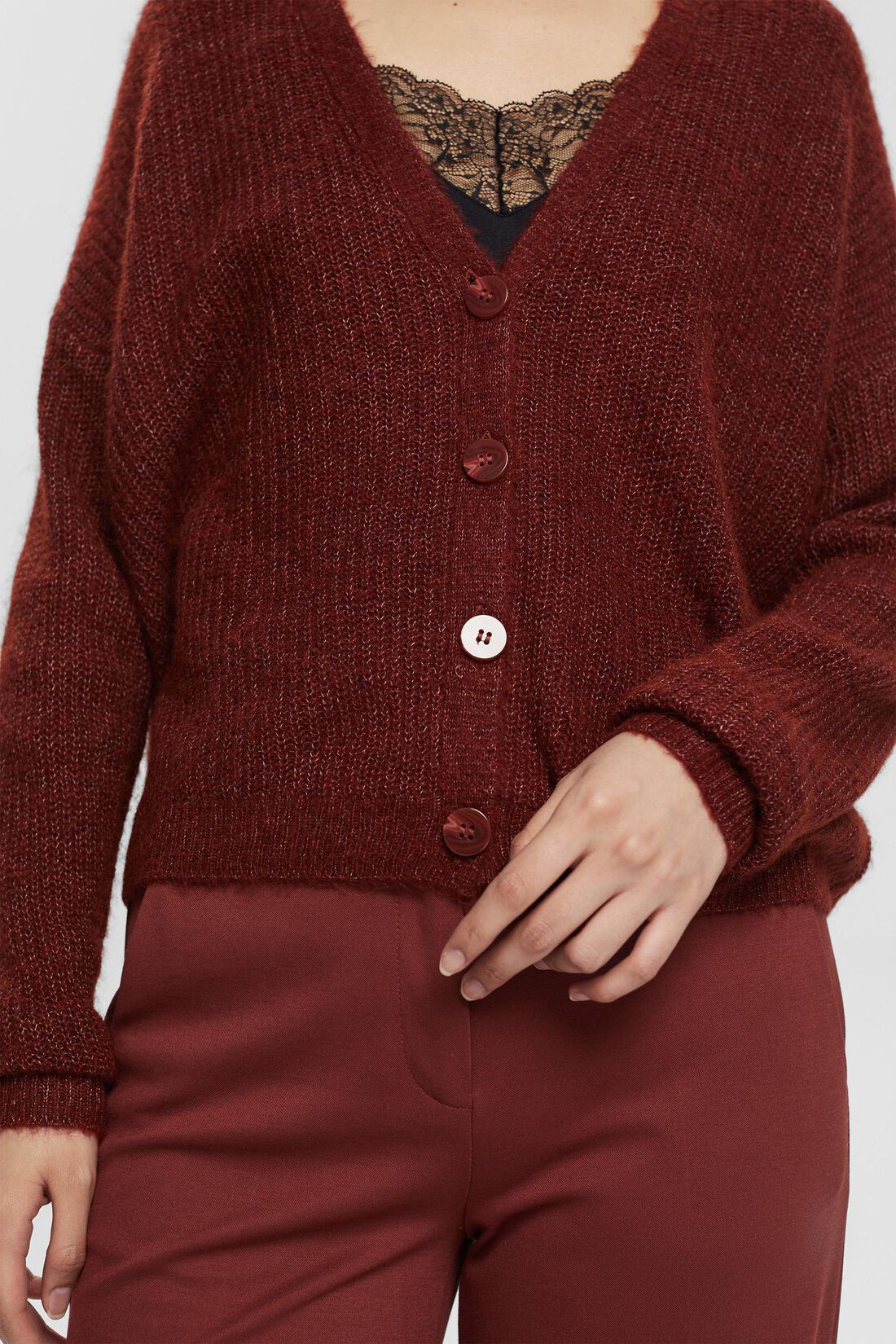 Mit Alpaka: Cardigan