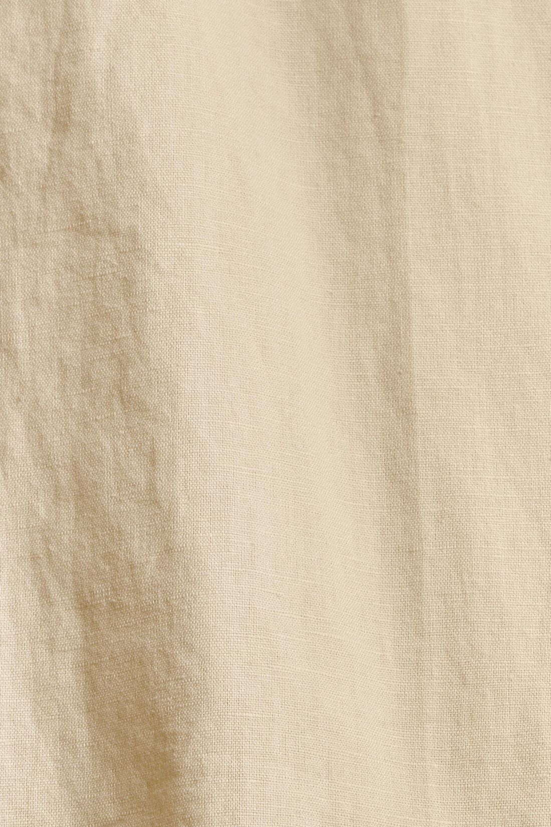 Oversize-Bluse aus Leinenmix