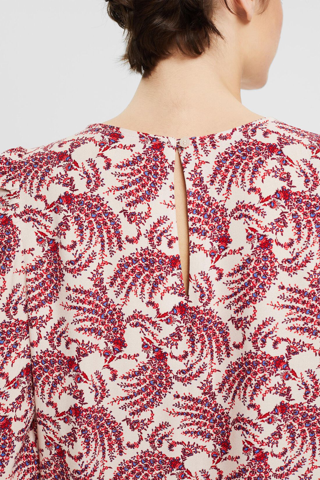Gemustertes Longsleeve, LENZING&trade; ECOVERO&trade;