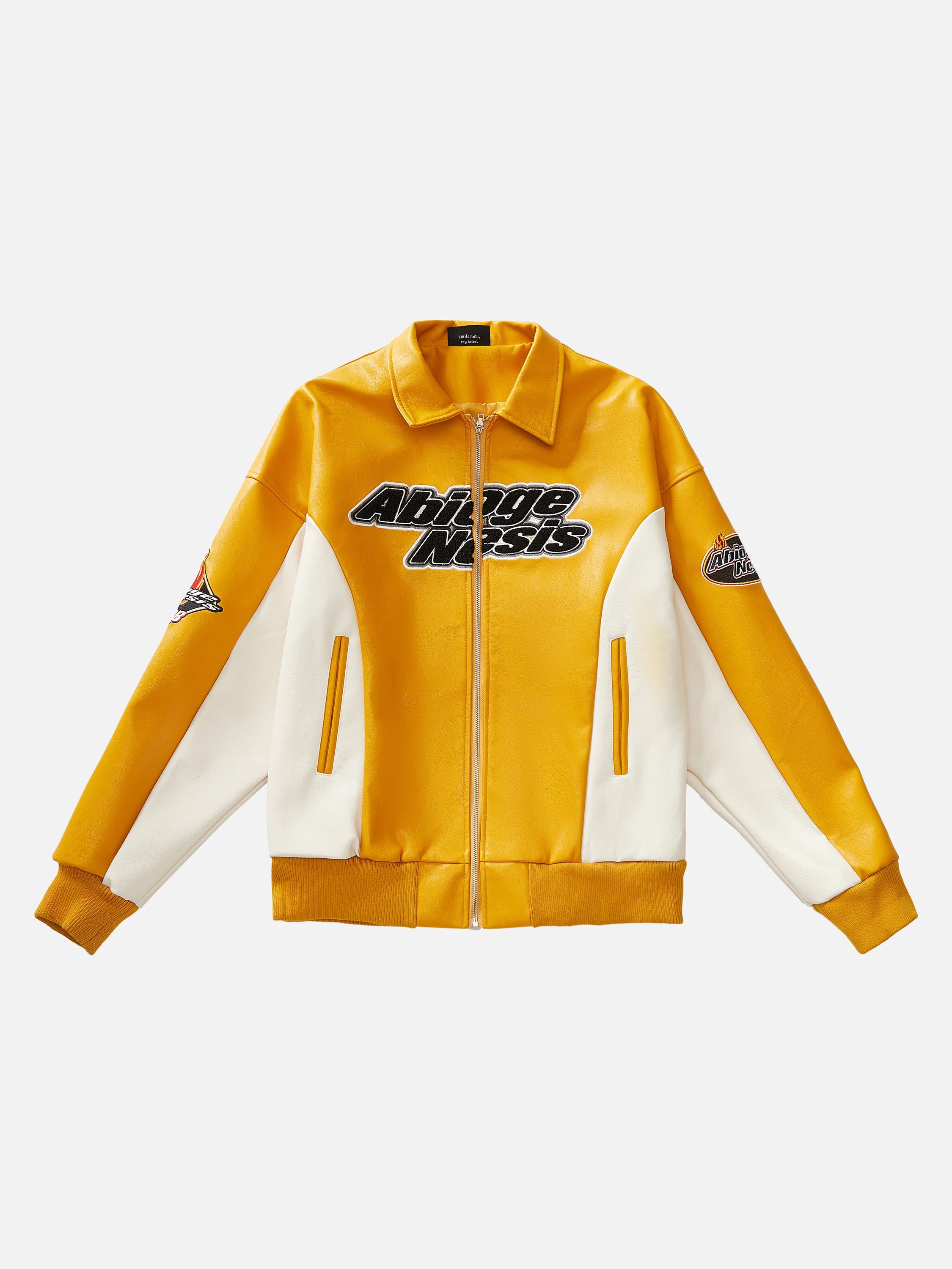 The Leather Lettering Jacket