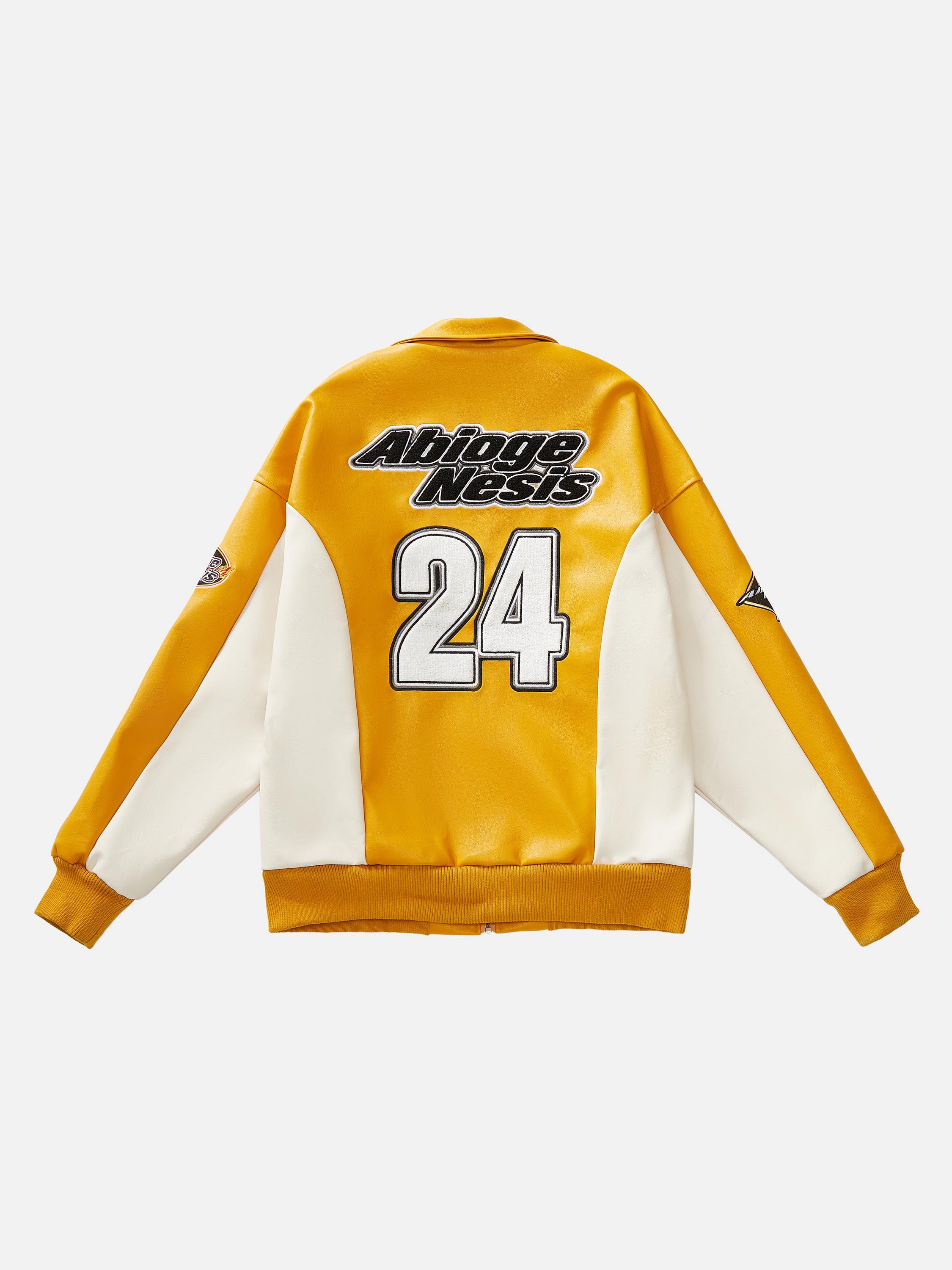 The Leather Lettering Jacket