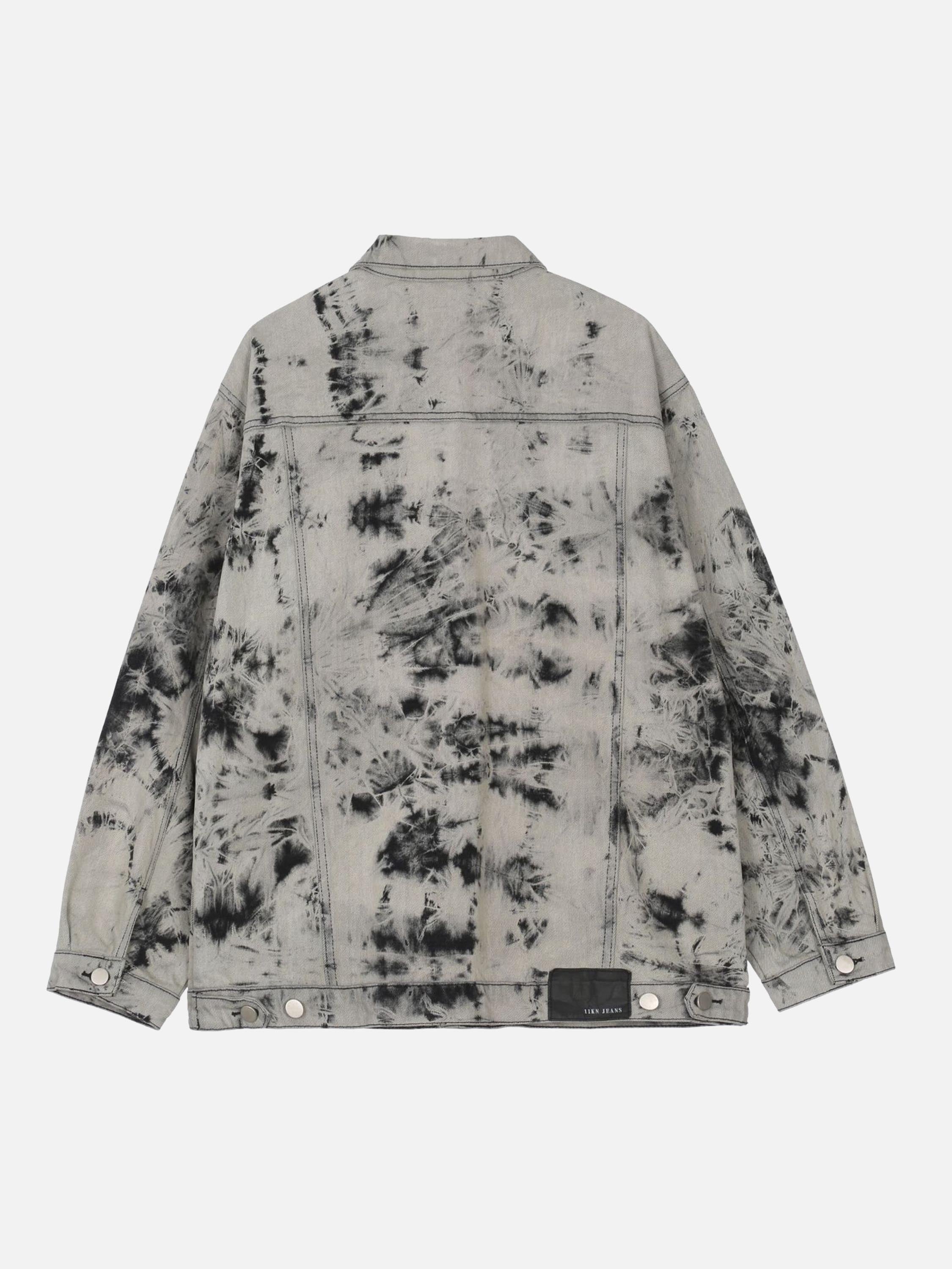 Tie-dye Denim Jacket