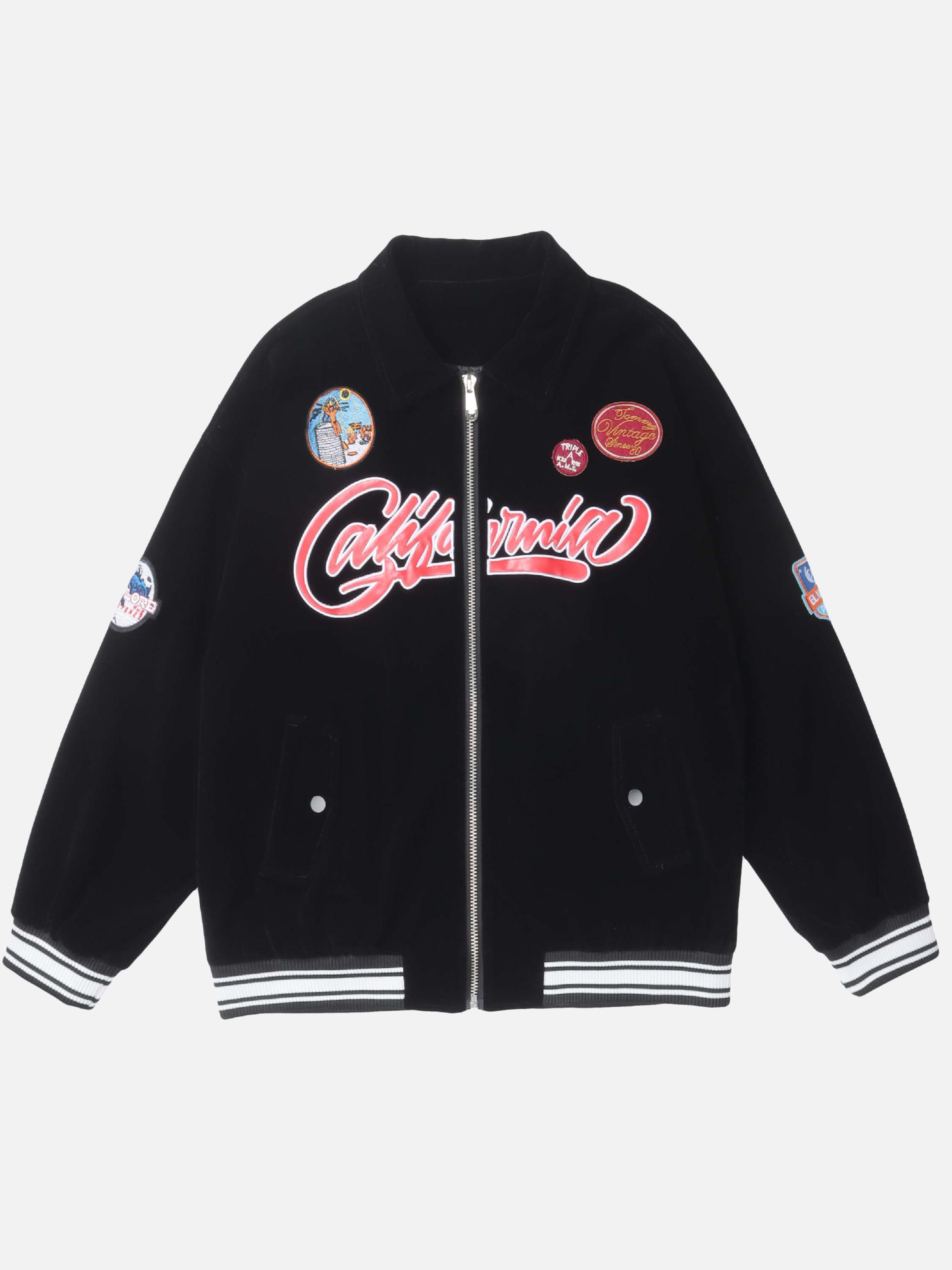 Retro Letter Varsity Jackets