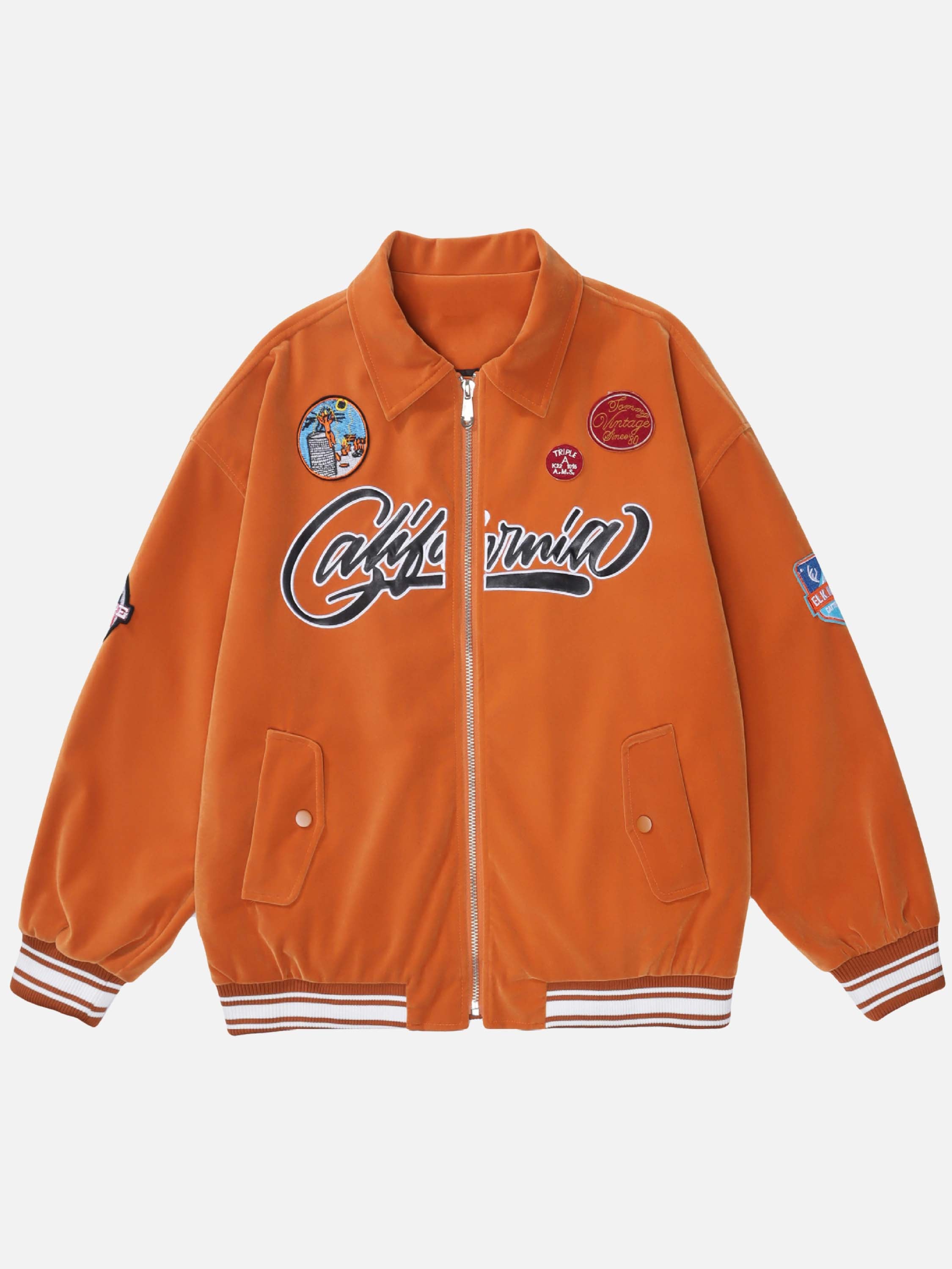Retro Letter Varsity Jackets