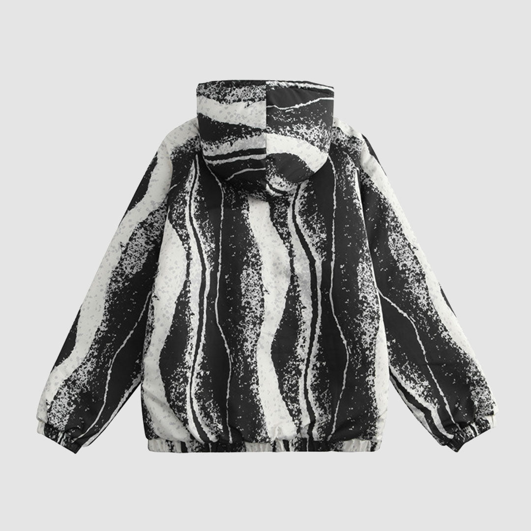 Irregular Splash Ink Coat