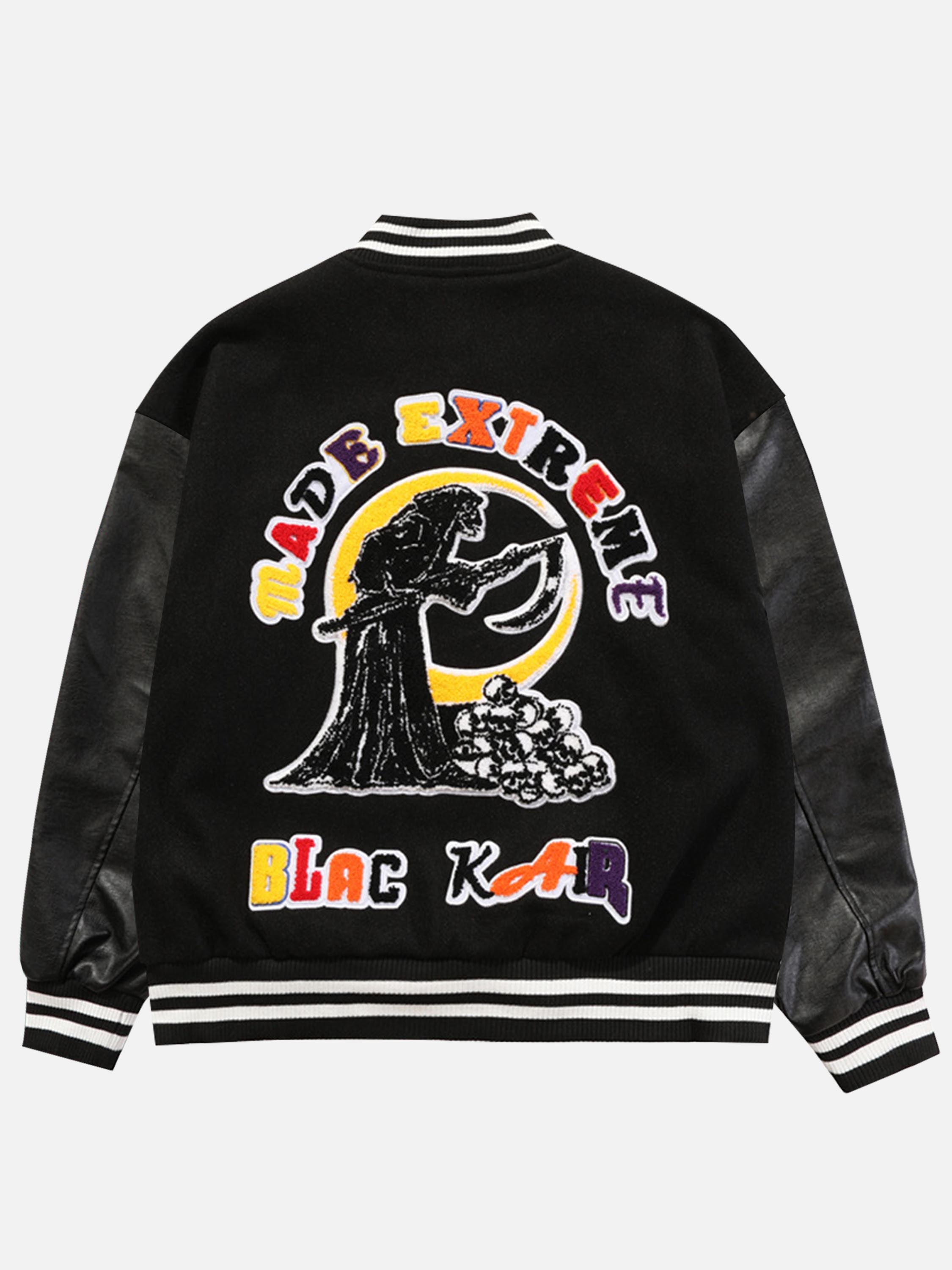 Skull Embroidered Jacket