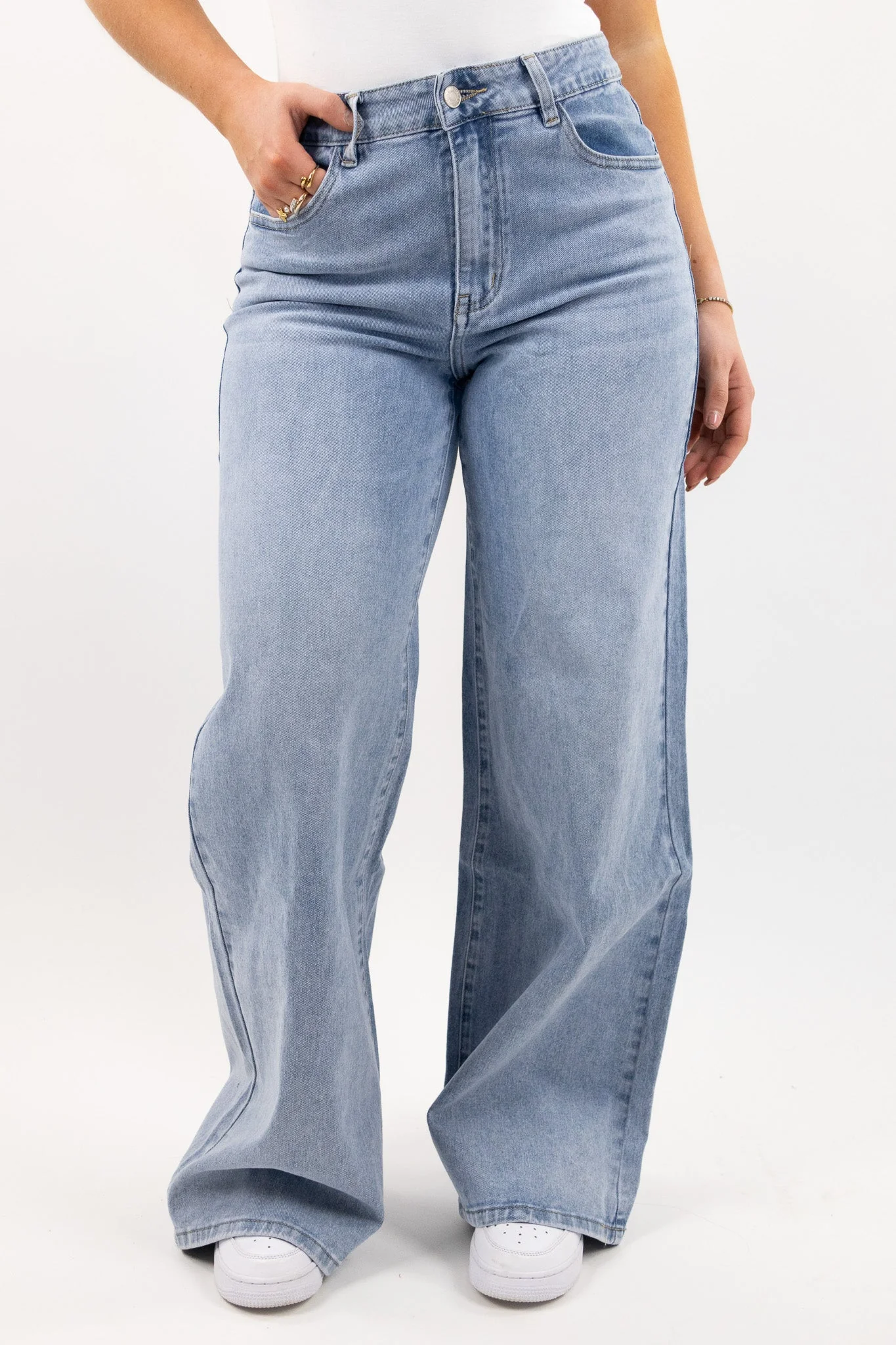 Moon Baggy Jeans - Stretch