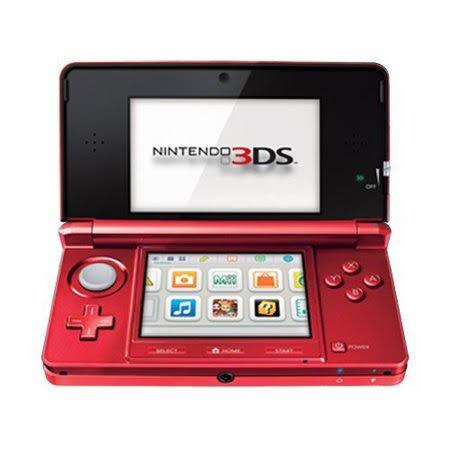 Refurbished Nintendo Ctr-s-raaa 3DS System - Flame Red
