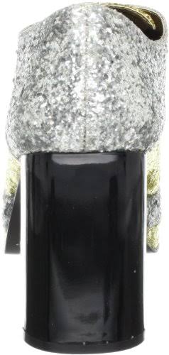 Funtasma Men's Glamrock 02, Silver/Gold Glitter