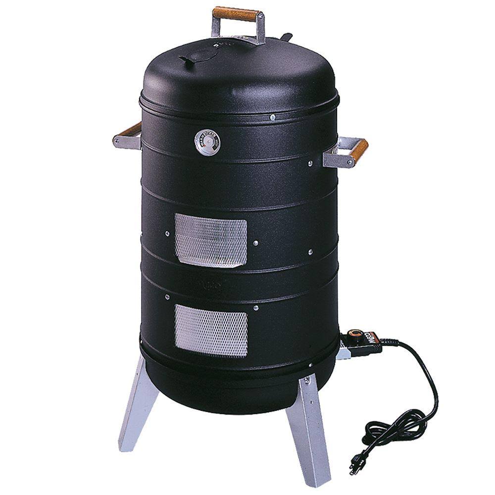 Meco Deluxe 2-in-1 Electric Water Smoker/Grill