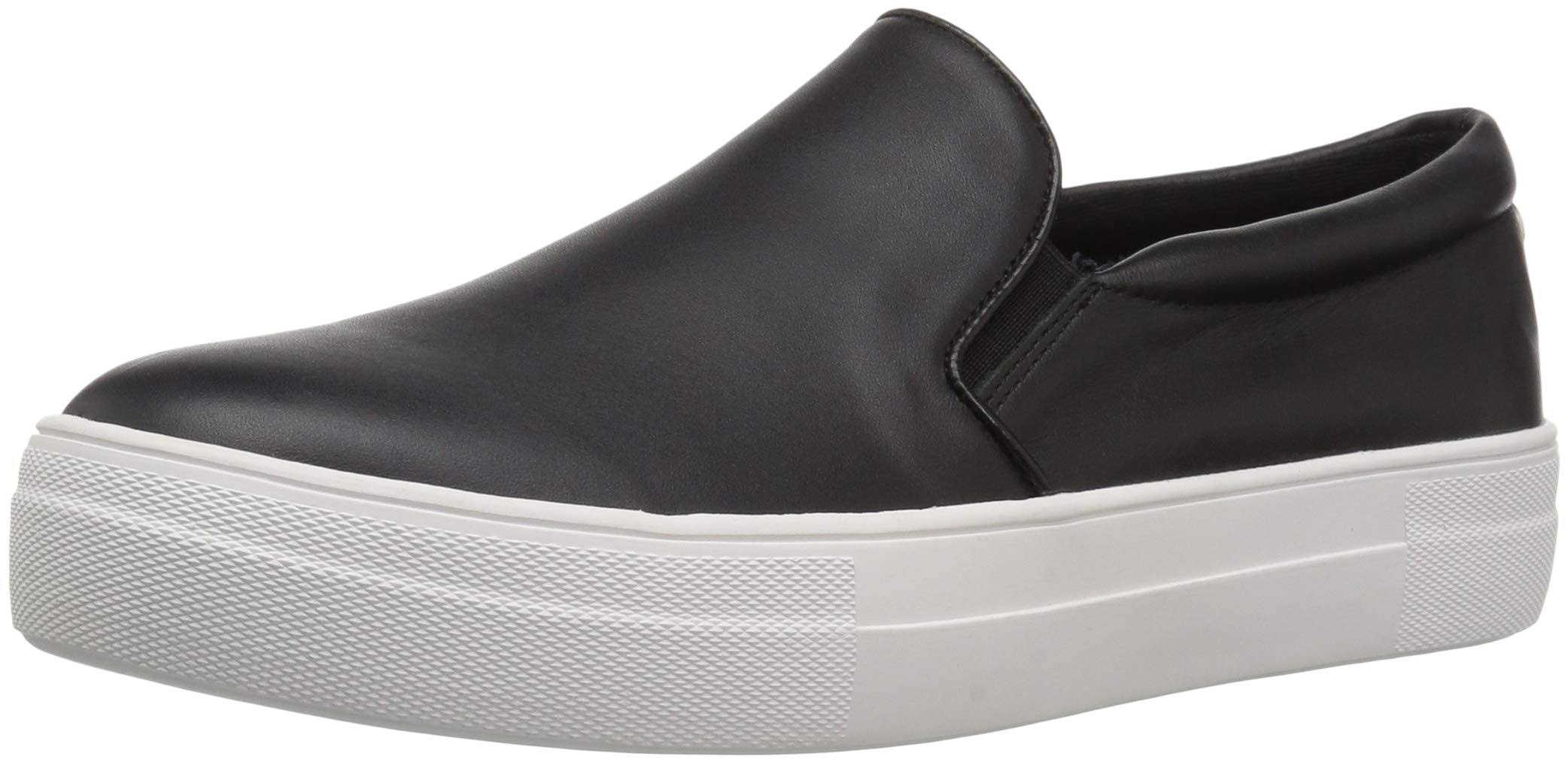 Steve Madden Gills Platform Slip-On Sneaker - Women's - Black Leather