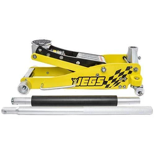 JEGS 80077 3 Ton Professional Low-Profile Aluminum Floor Jack