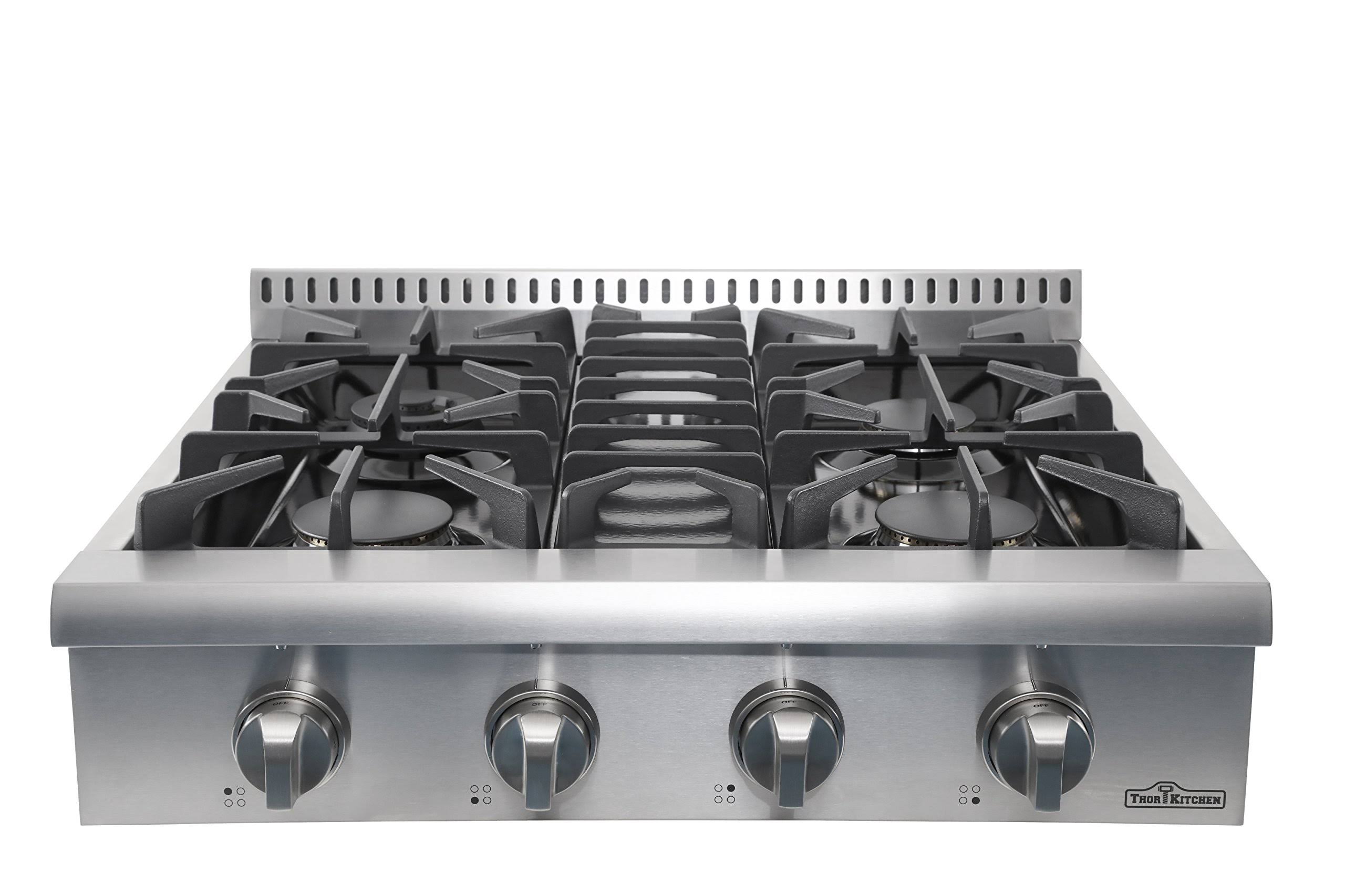 Thor Kitchen 30x22 GAS Rangetop Stainless Steel HRT3003U