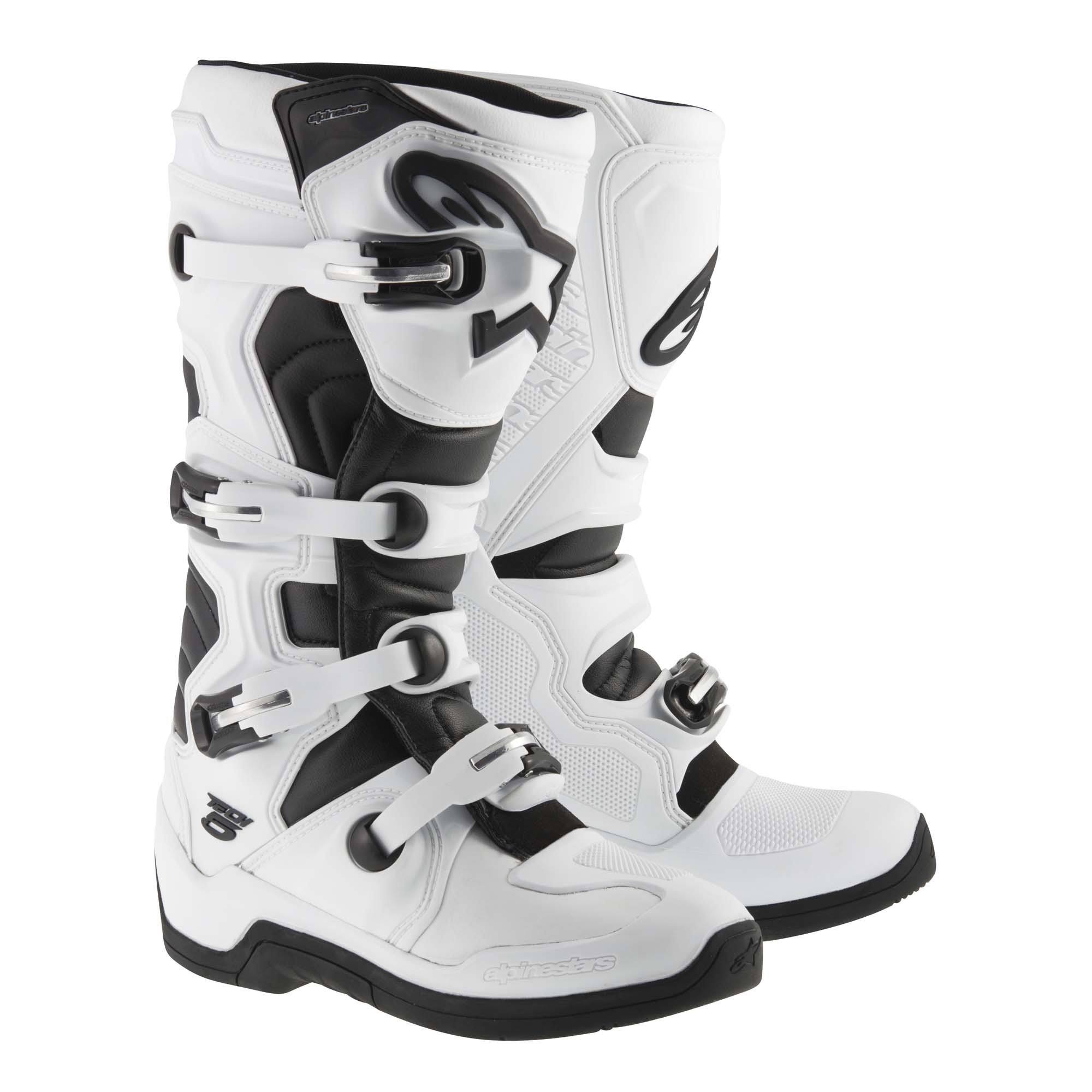 Alpinestars Tech 5 Boots - White/Red/Blue - 10