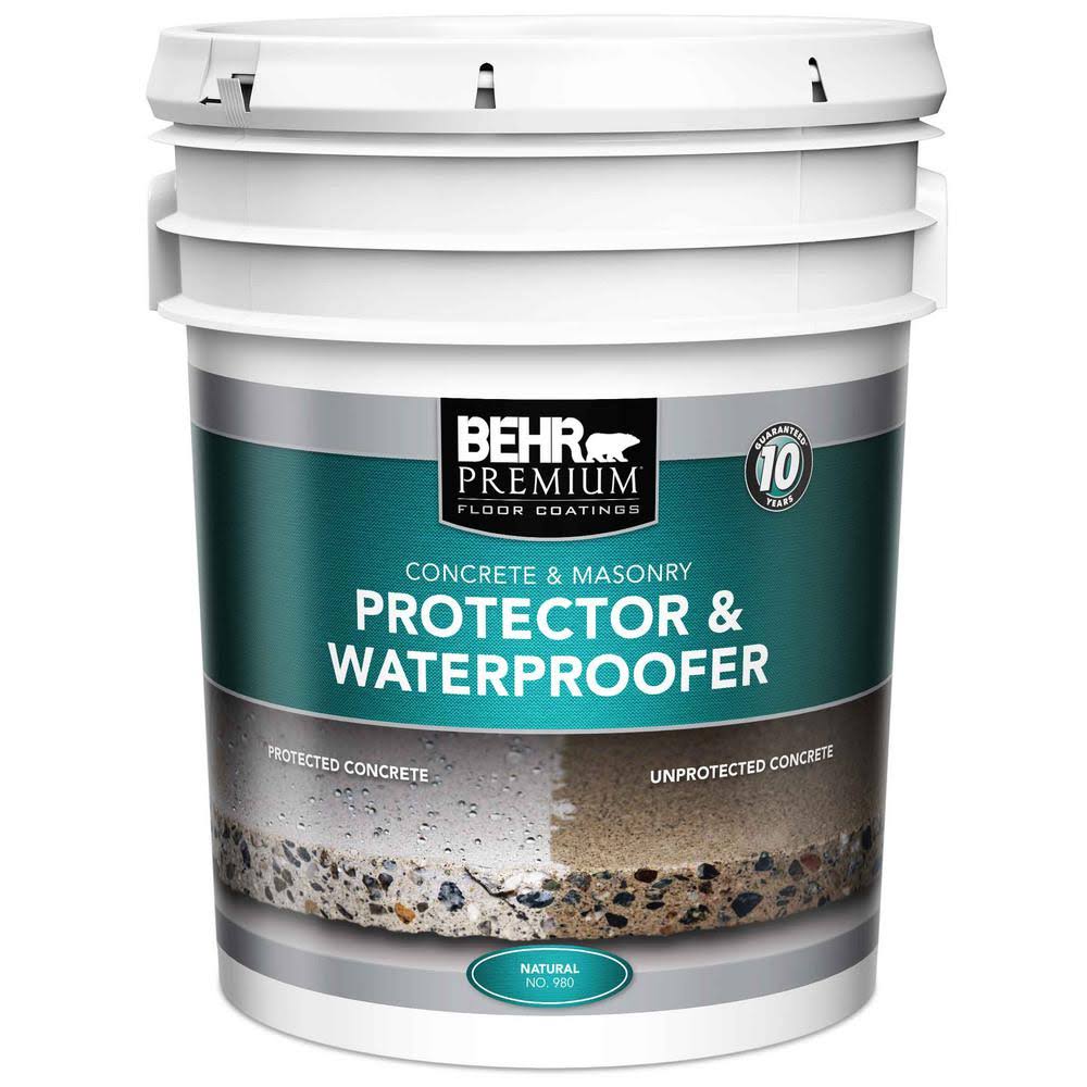 BEHR Premium 5 gal. Natural Protector and Waterproofer, Clear