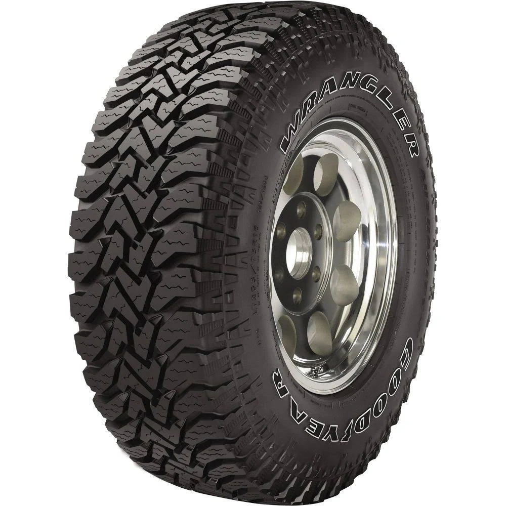 Goodyear Wrangler Authority Tire LT245/75R16E 120Q, Black
