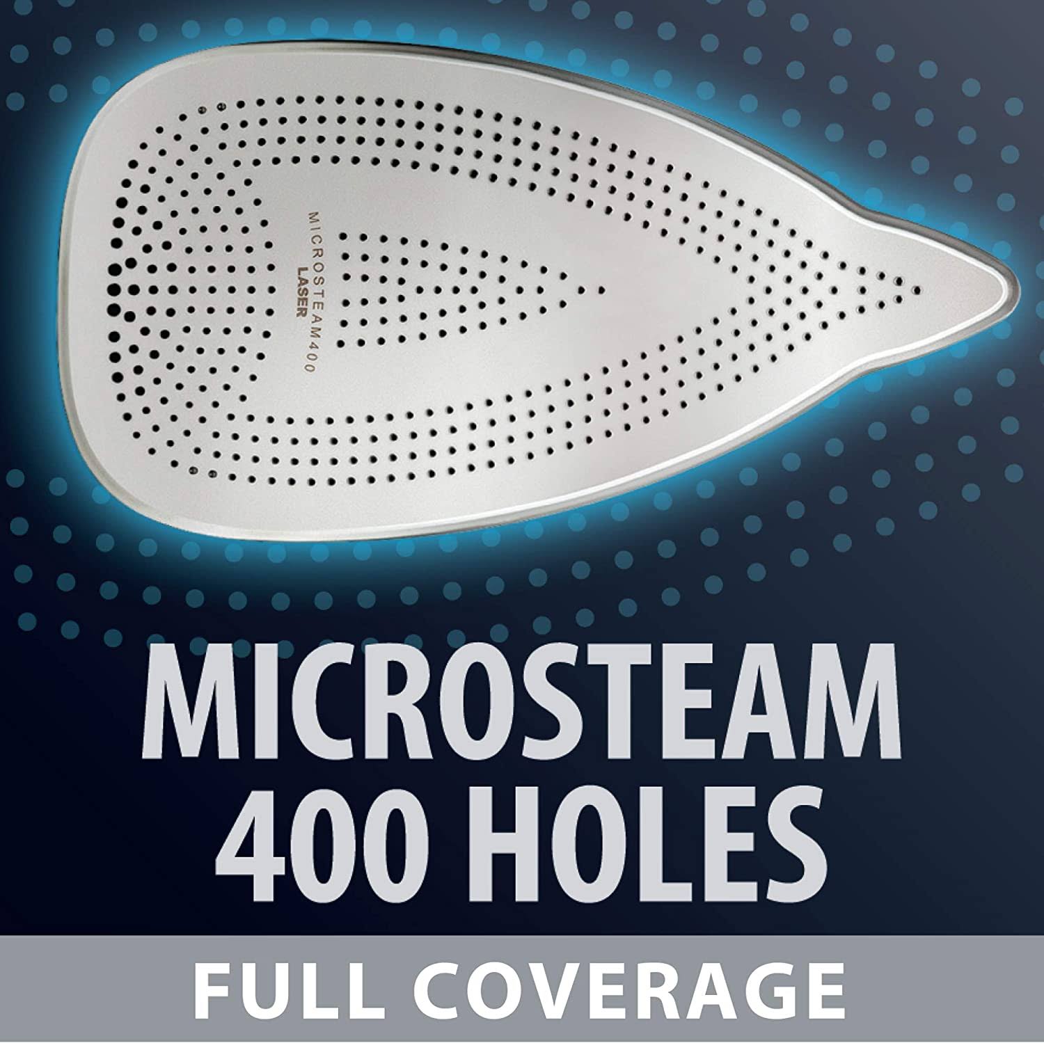 Rowenta DW9282 Steam Force 1800-Watt Steam Iron Digital LED Display (Red)