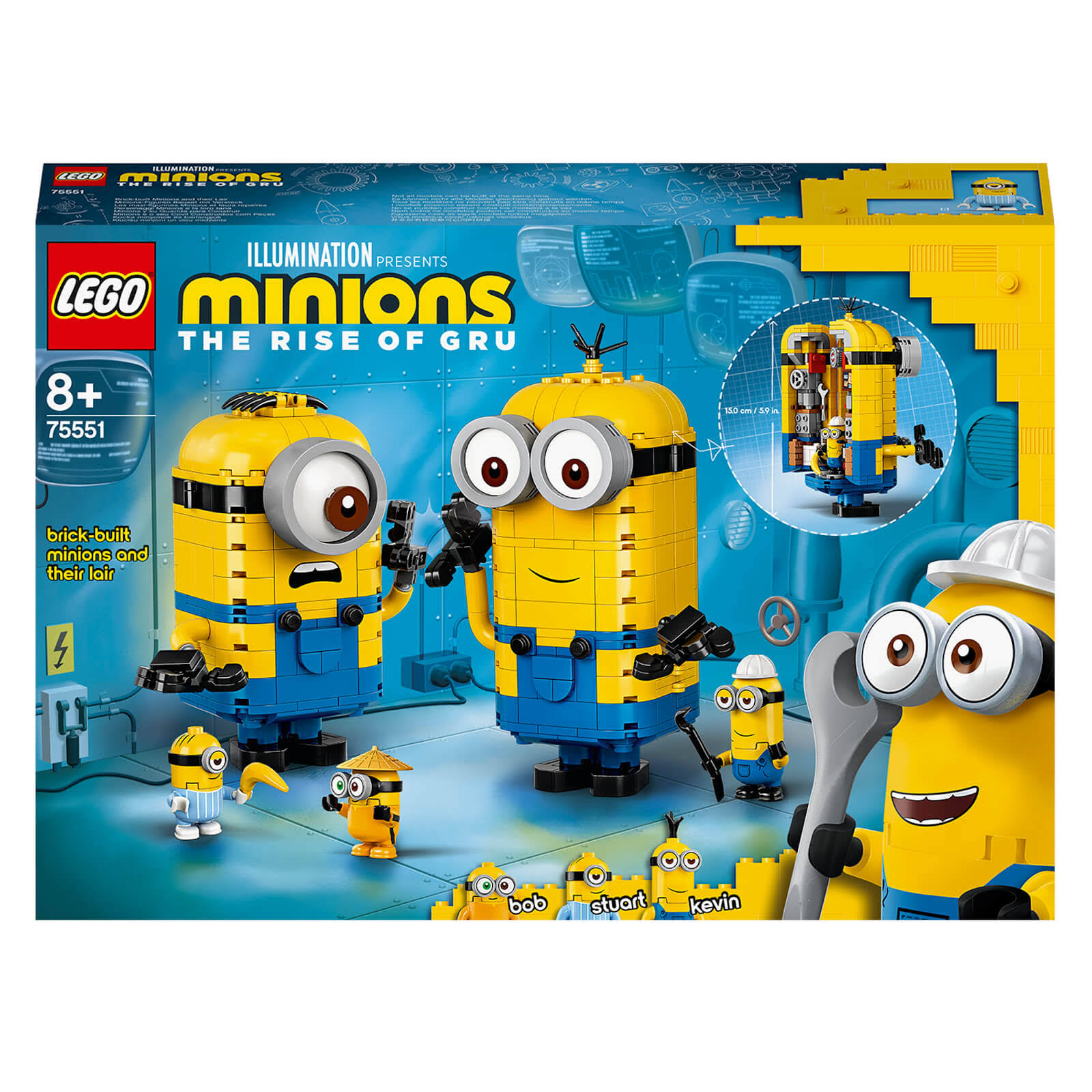Lego 75551 Brick-Built Minions and Their Lair