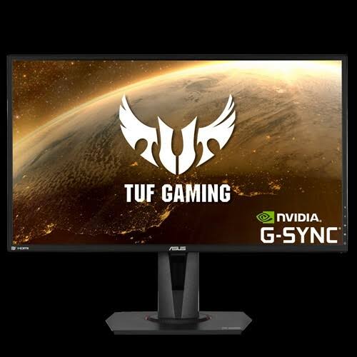 Asus VG27AQ 27& TUF Gaming Monitor WQHD (2560x1440), IPS, 165Hz, 1ms MPRT, Elmb Sync, G-Sync Compatible, Adaptive-Sync 26056