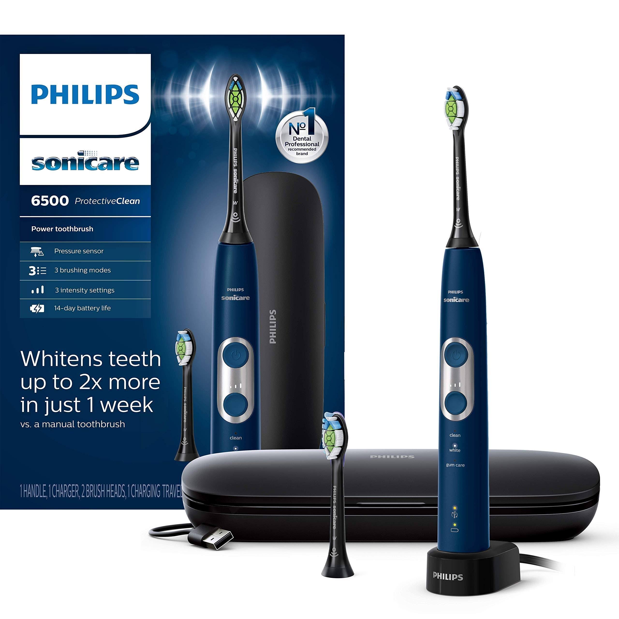 Philips Sonicare ProtectiveClean 6500 Toothbrush ,Navy