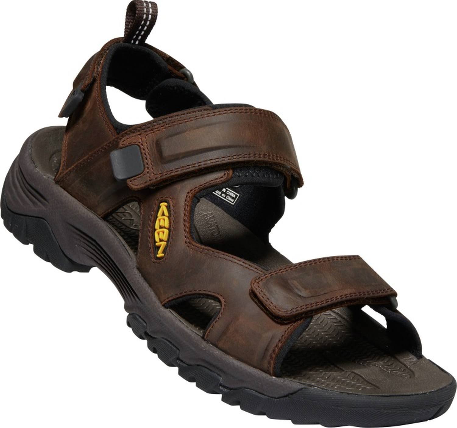Keen Men's Targhee III Open Toe Sandal (9 Bison/Mulch)